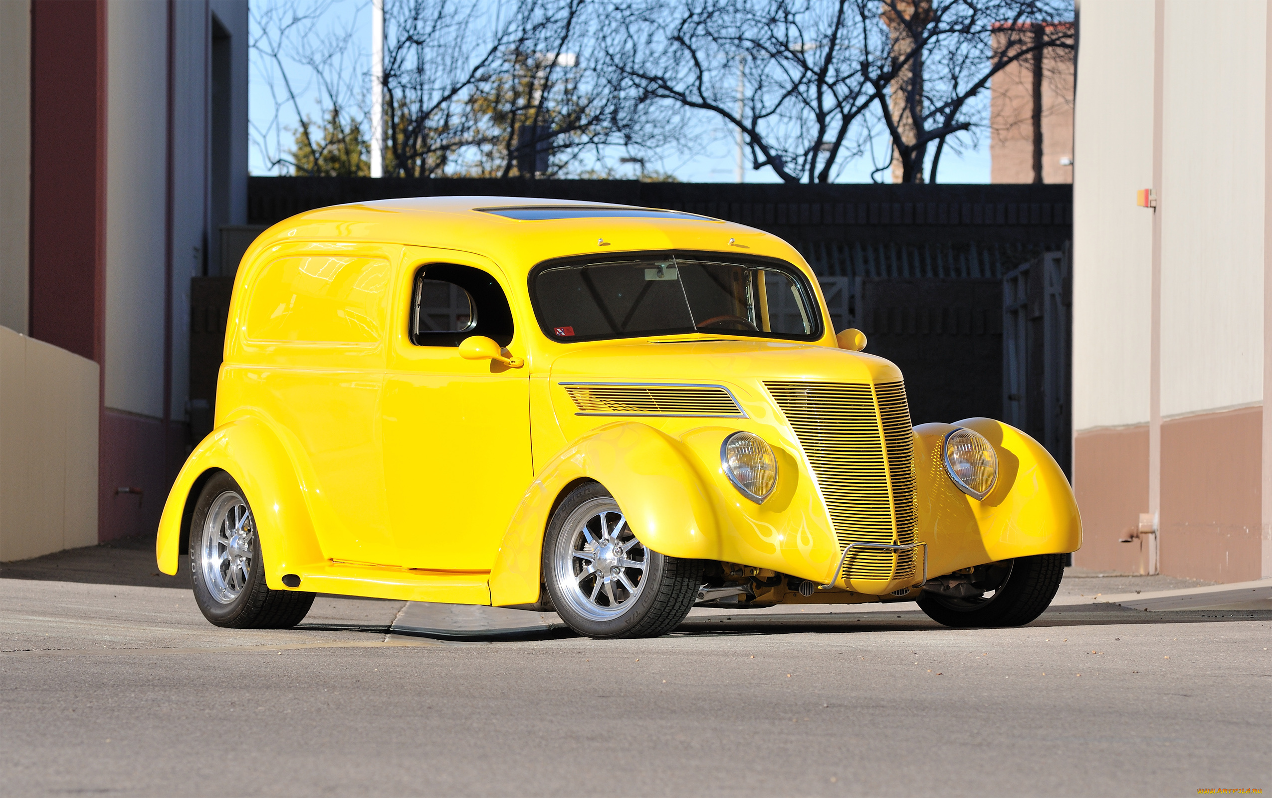 1937, ford, sedan, delivery, street, rod, автомобили, custom, classic, car, ford