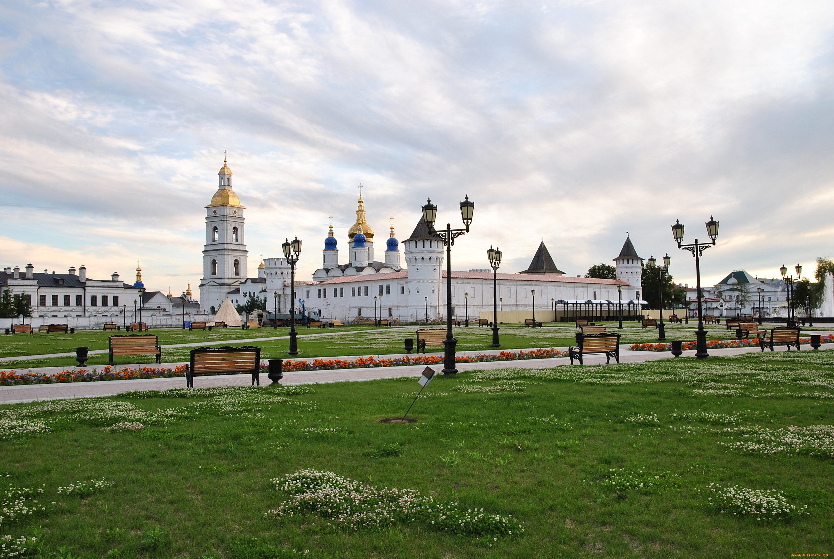 тобольск, города, -, исторические, , архитектурные, памятники, кремль