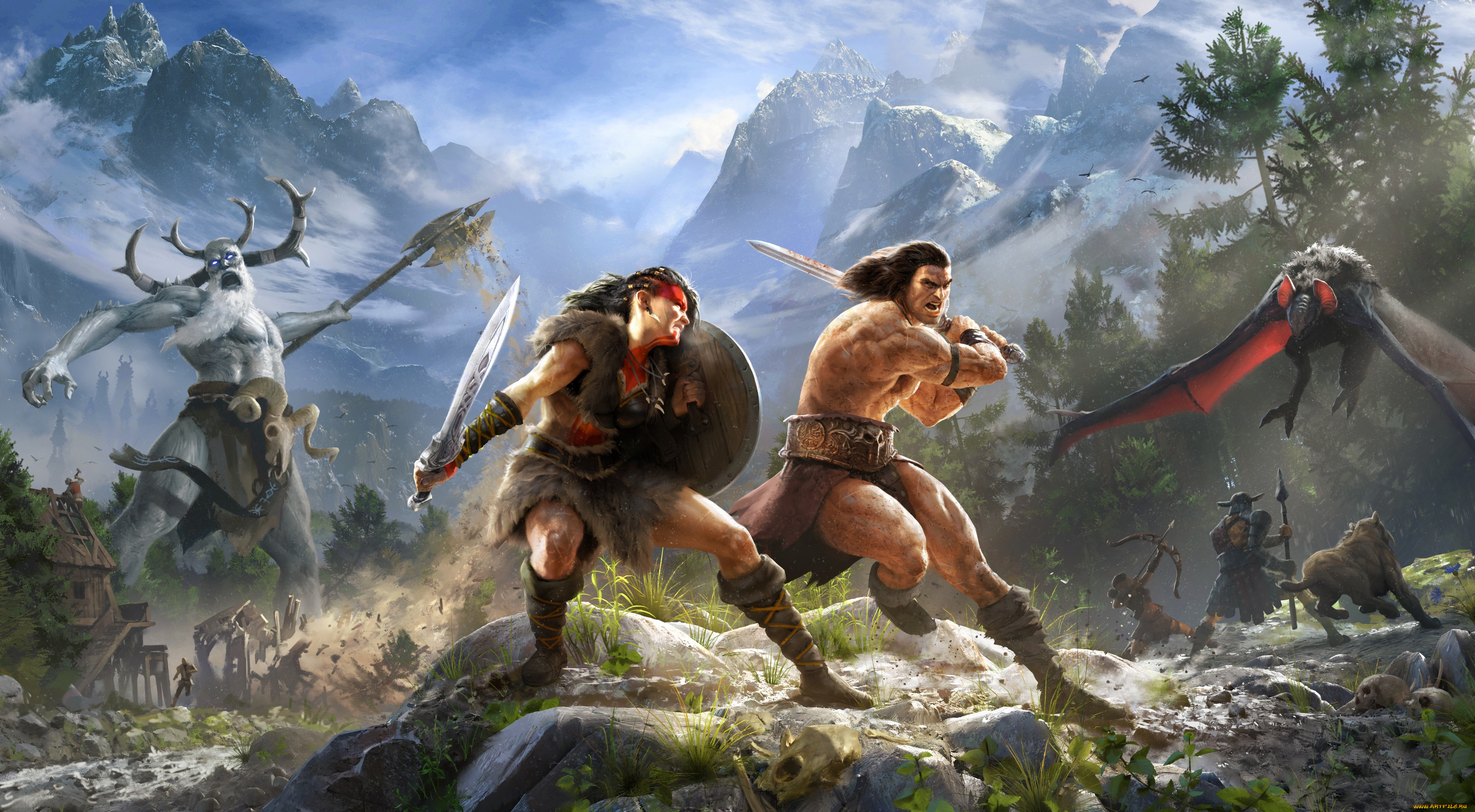 conan, exiles, видео, игры, conan, exiles, симулятор, выживания, playstation, 4, xbox, one, microsoft, windows, видеоигра, funcom