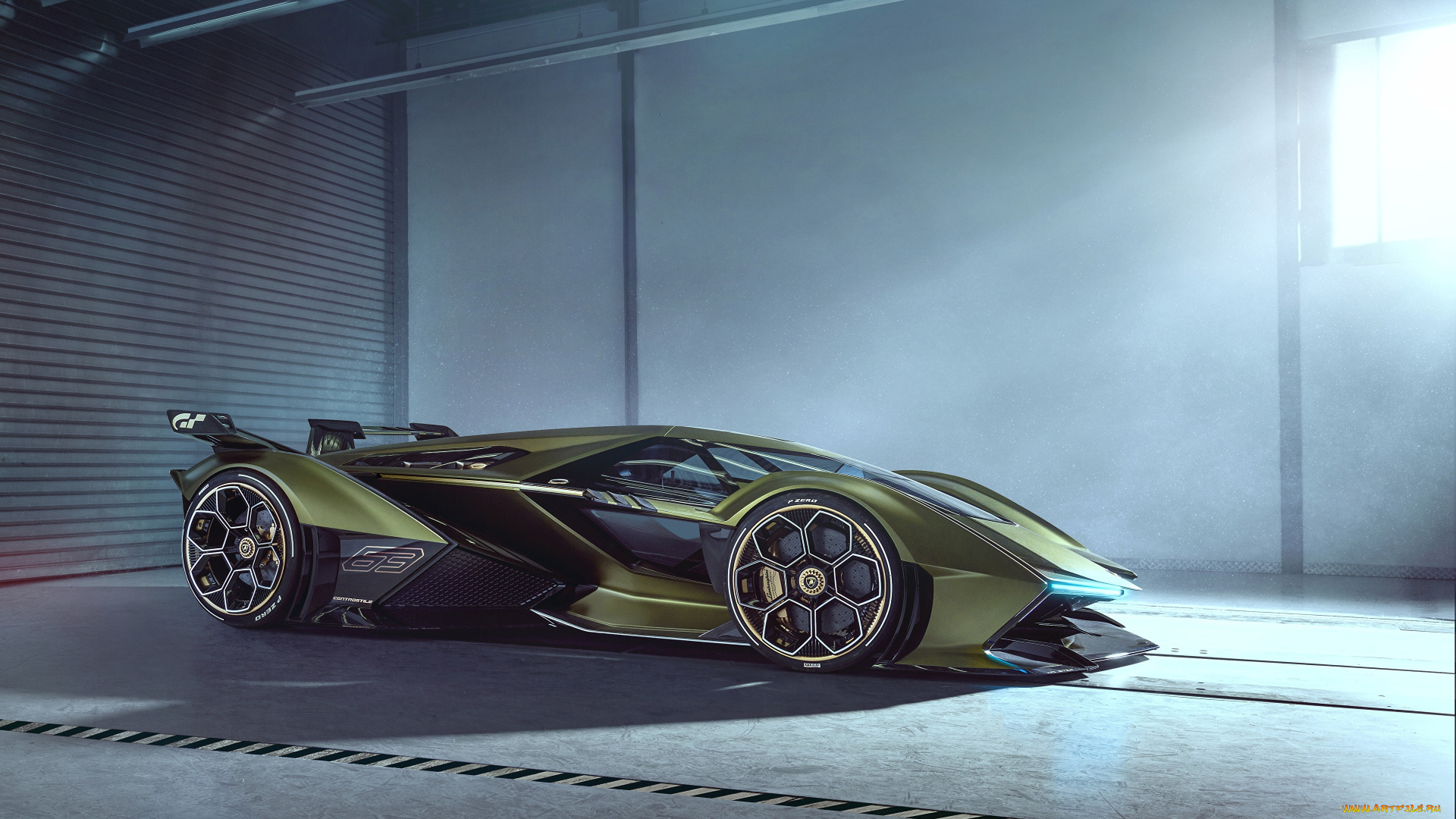 lamborghini, v12, vision, gran, turismo, 2020, автомобили, lamborghini, v12, vision, gran, turismo, 2020, крутой, футуристический, гиперкар, из, италии