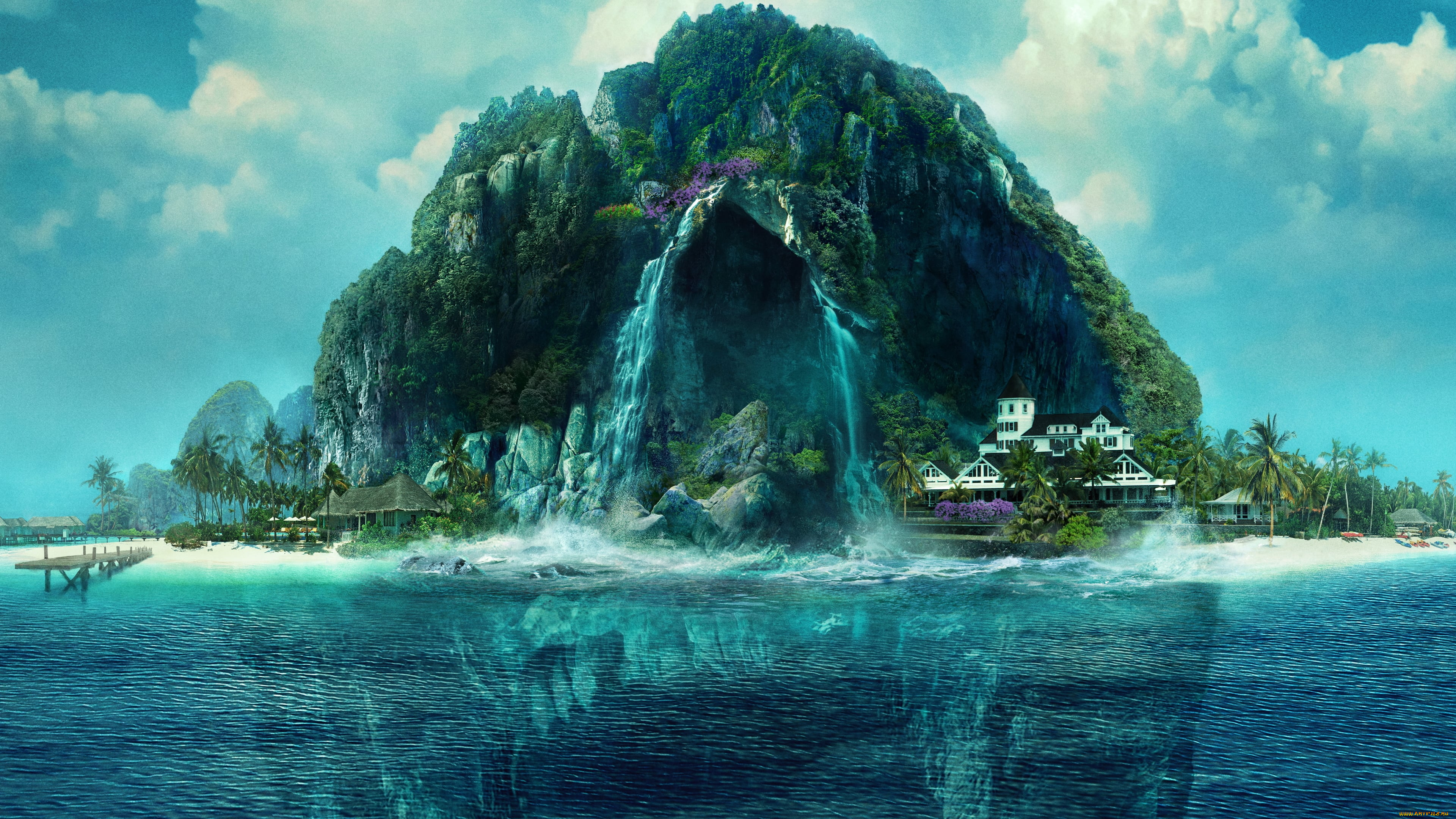 fantasy, island, , , 2020, кино, фильмы, fantasy, island, остров, фантазий, постер, триллер, фантастика