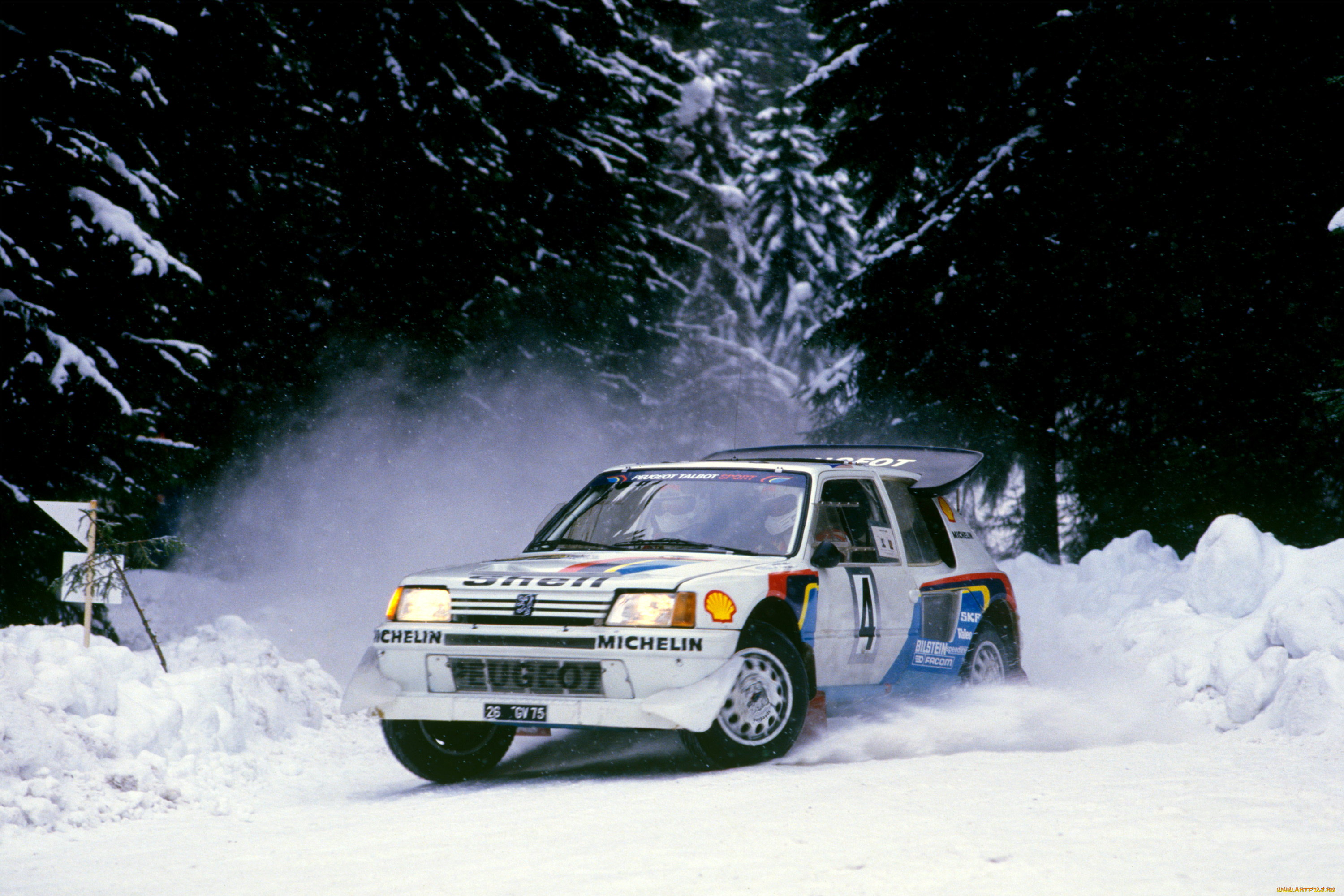 спорт, авторалли, peugeot, 205, t16, rally