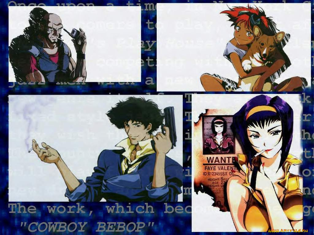 аниме, cowboy, bebop