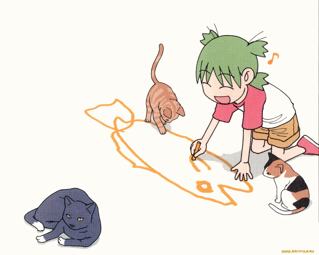 аниме, yotsubato