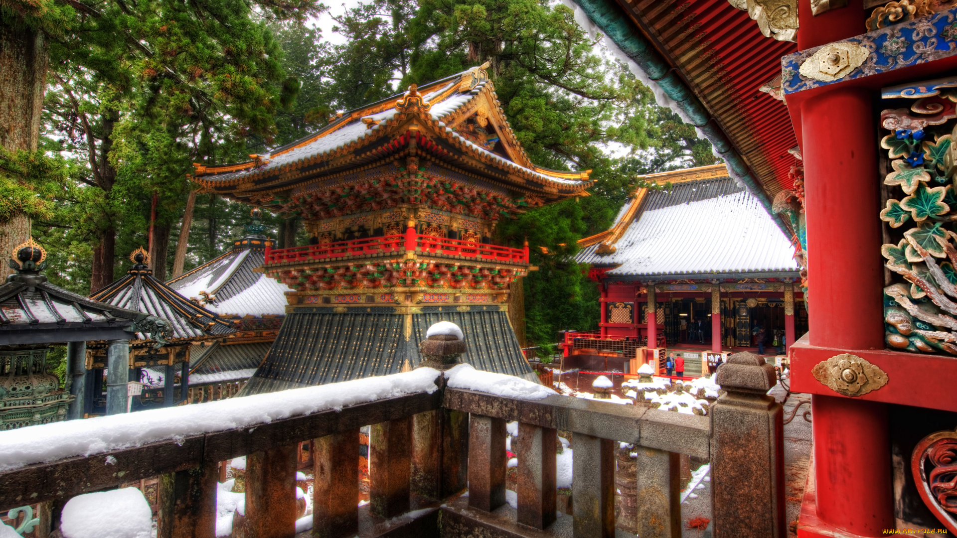 rinno, ji, temple, nikko, japan, города, буддистские, другие, храмы, храм