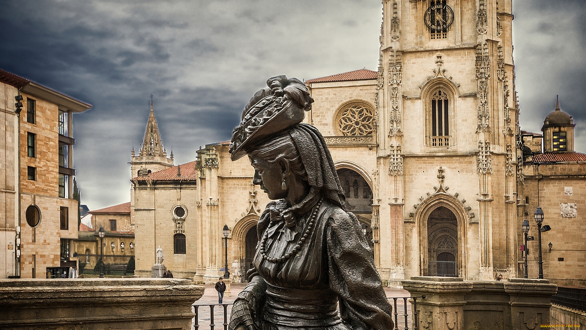 cathedral, of, san, salvador, oviedo, asturias, spain, города, памятники, скульптуры, арт, объекты, овьедо, астурия, испания, собор, сан-сальвадор