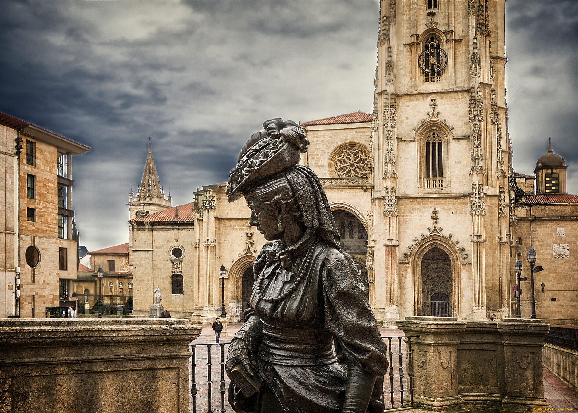 cathedral, of, san, salvador, oviedo, asturias, spain, города, памятники, скульптуры, арт, объекты, овьедо, астурия, испания, собор, сан-сальвадор