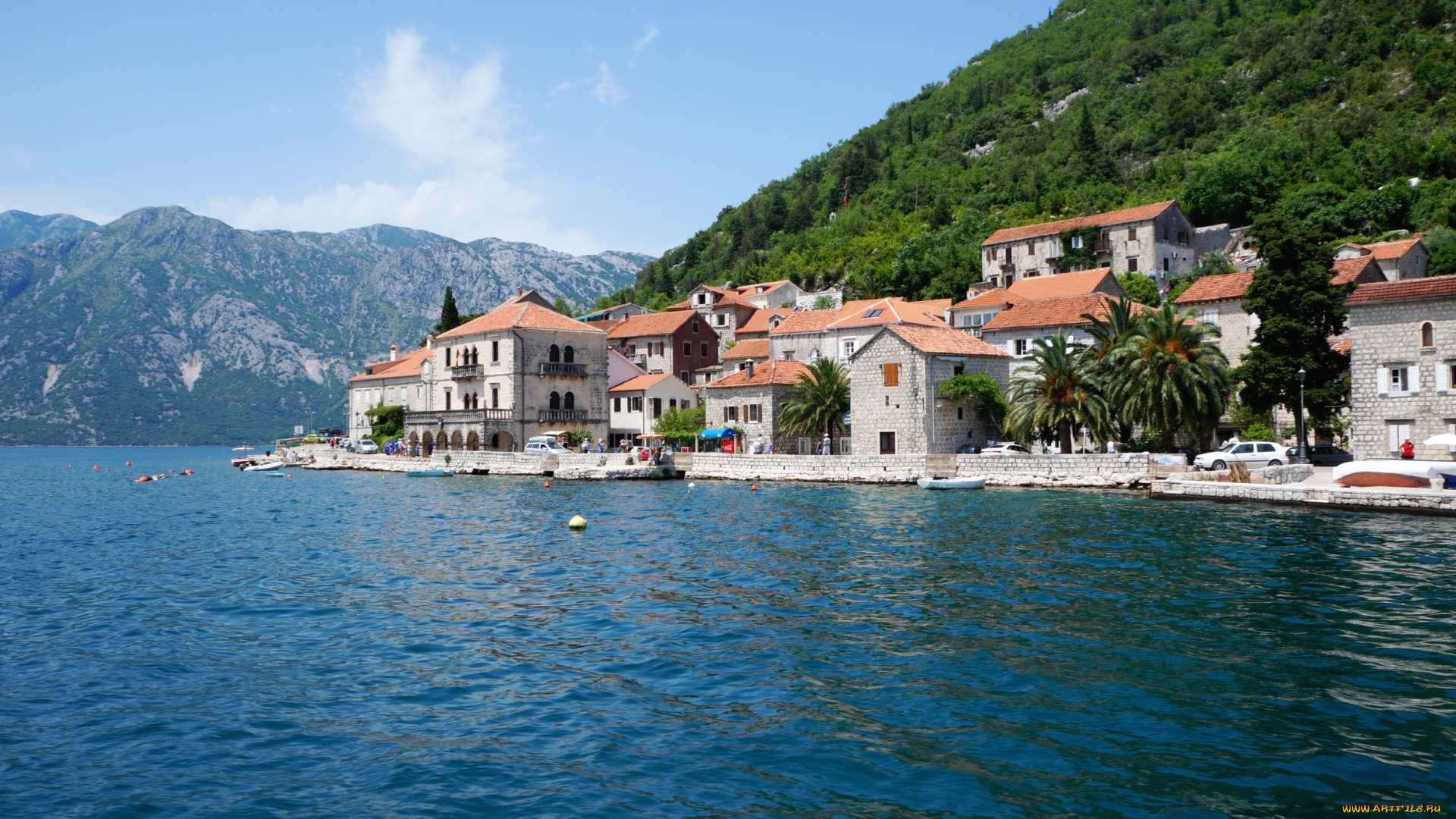 Черногория, города, -, пейзажи, вода, красота