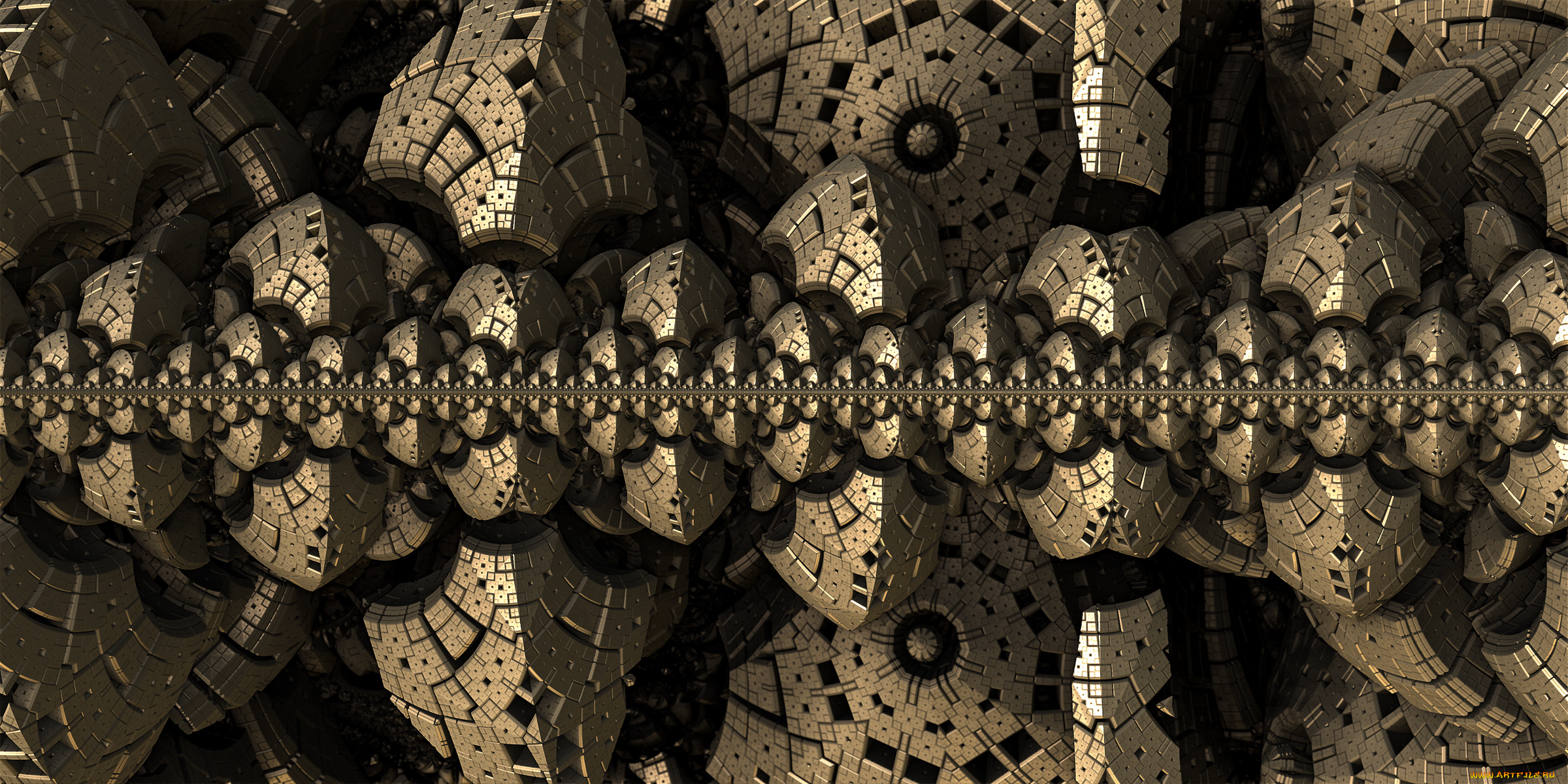 3д, графика, фракталы, , fractal, фон, узор, цвета