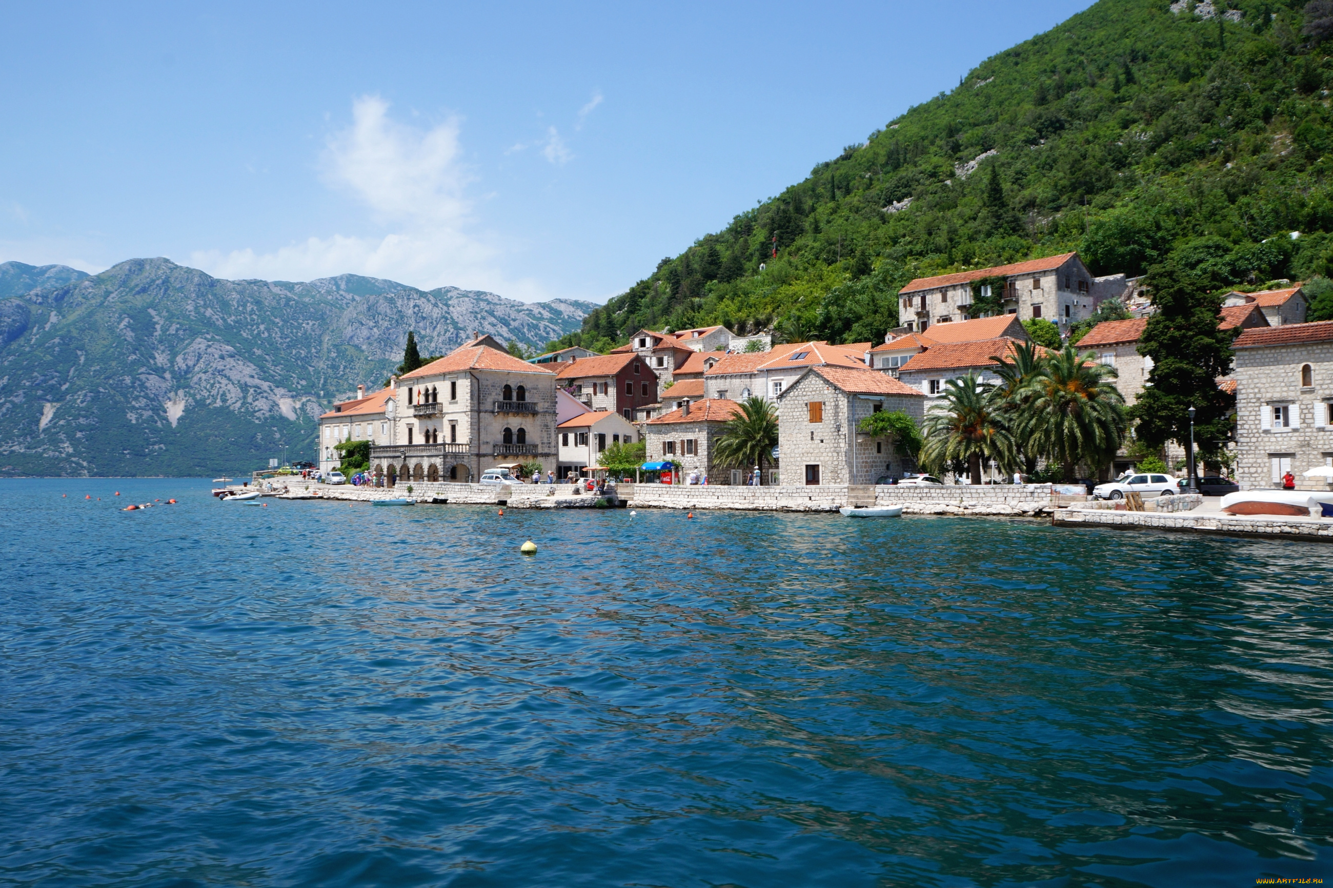 Черногория, города, -, пейзажи, вода, красота