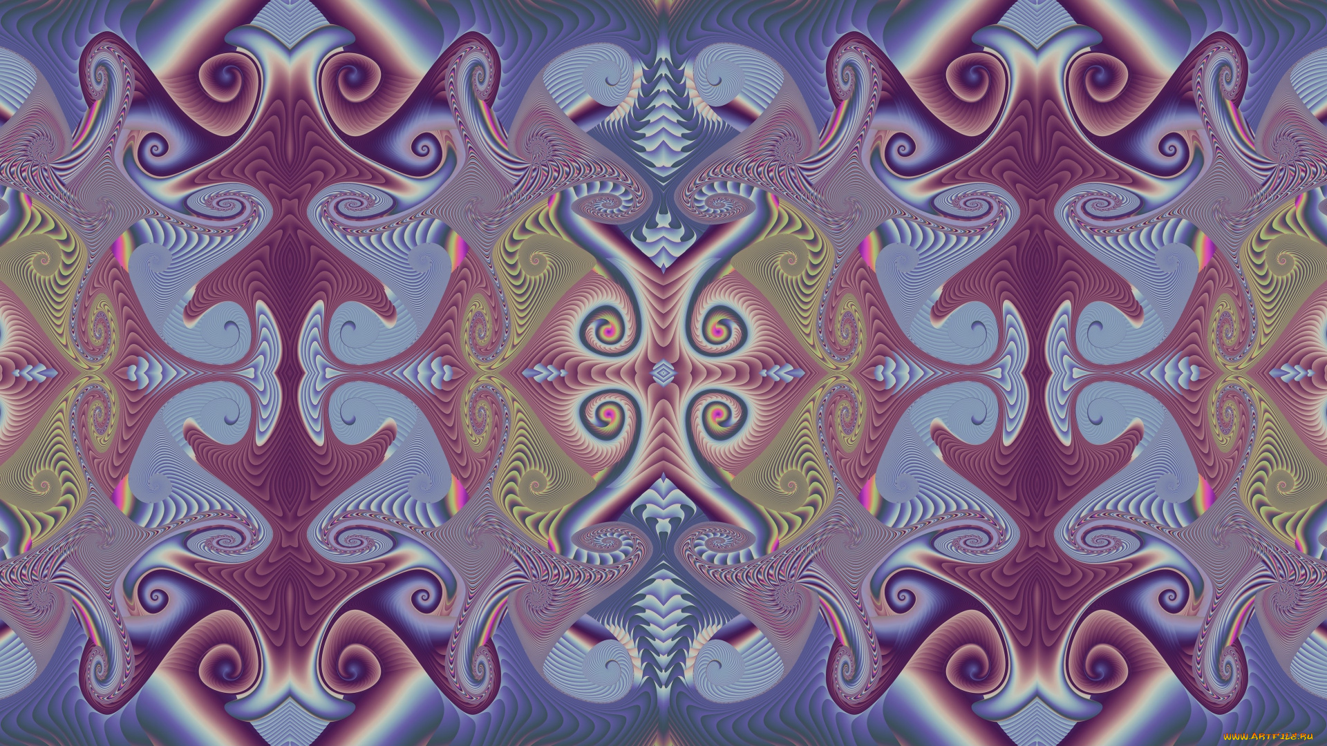 3д, графика, фракталы, , fractal, цвета, фон, узор