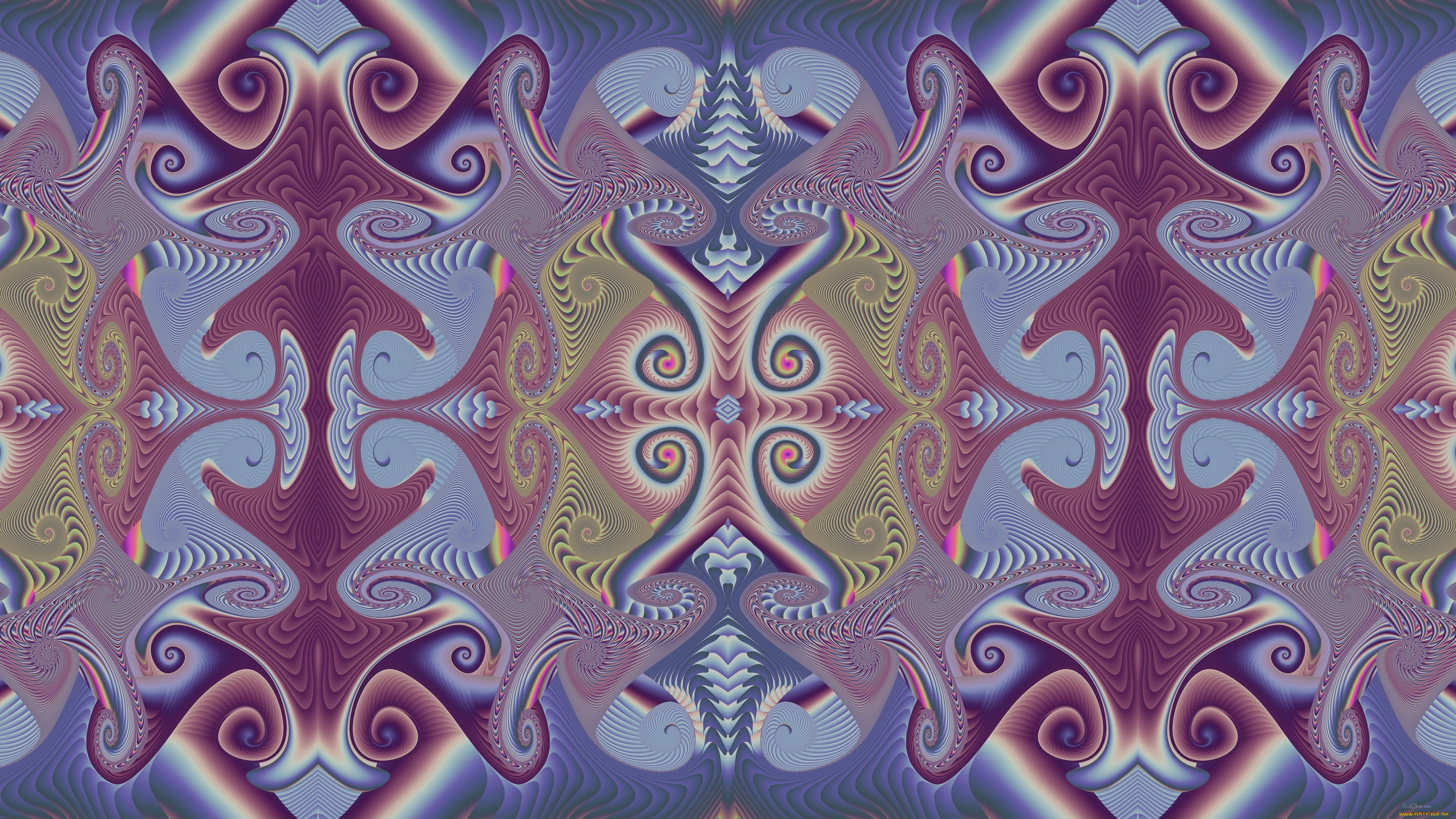 3д, графика, фракталы, , fractal, цвета, фон, узор