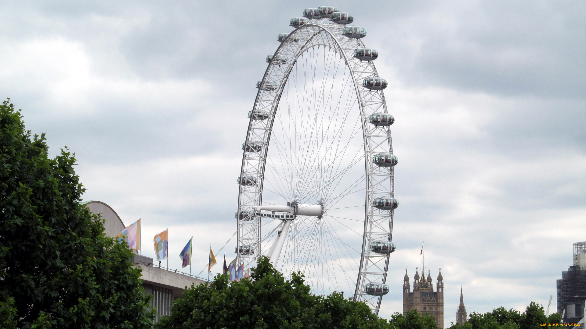 the, london, eye, города, лондон, , великобритания, the, london, eye