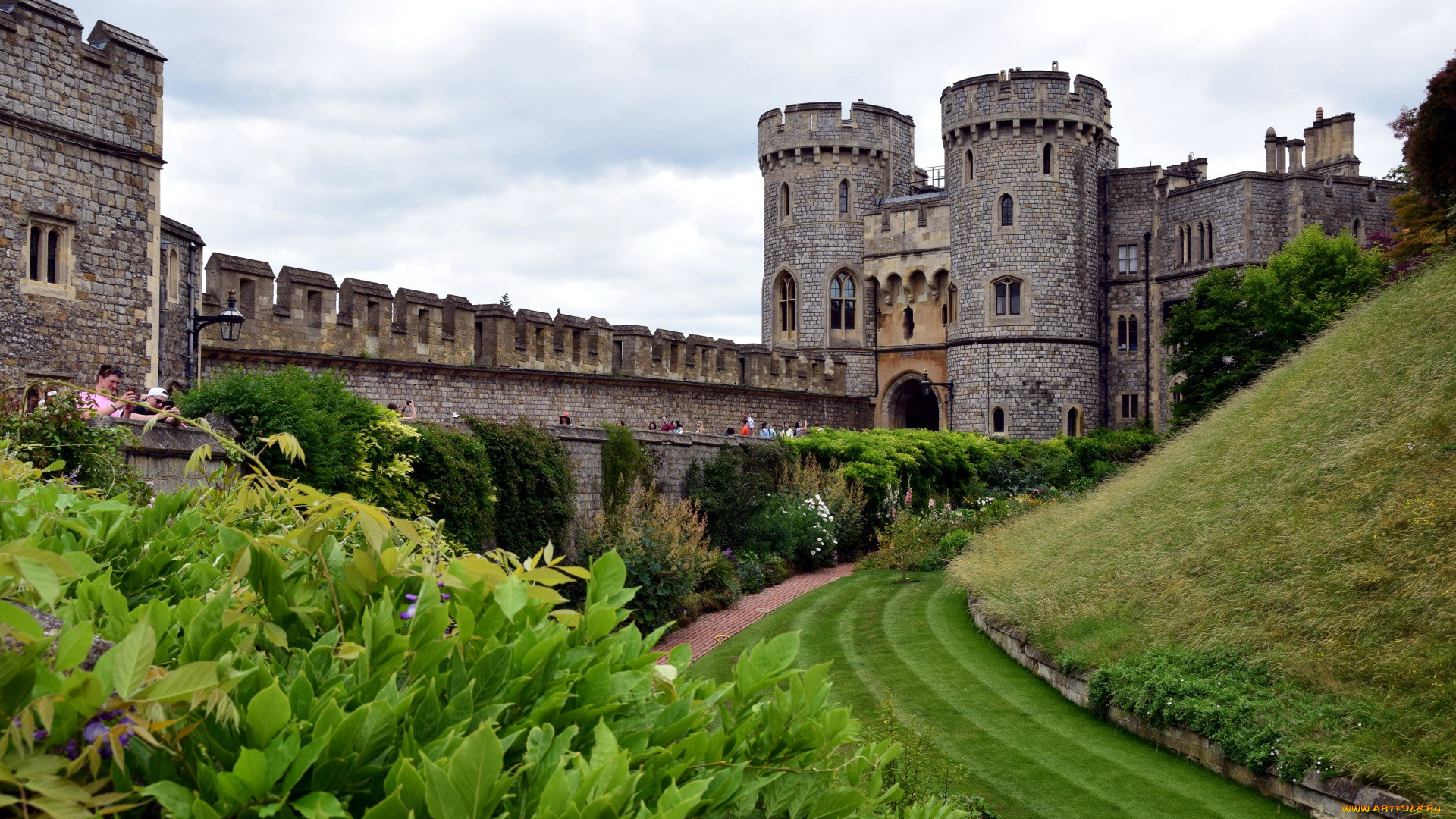 windsor, castle, города, замки, англии, windsor, castle