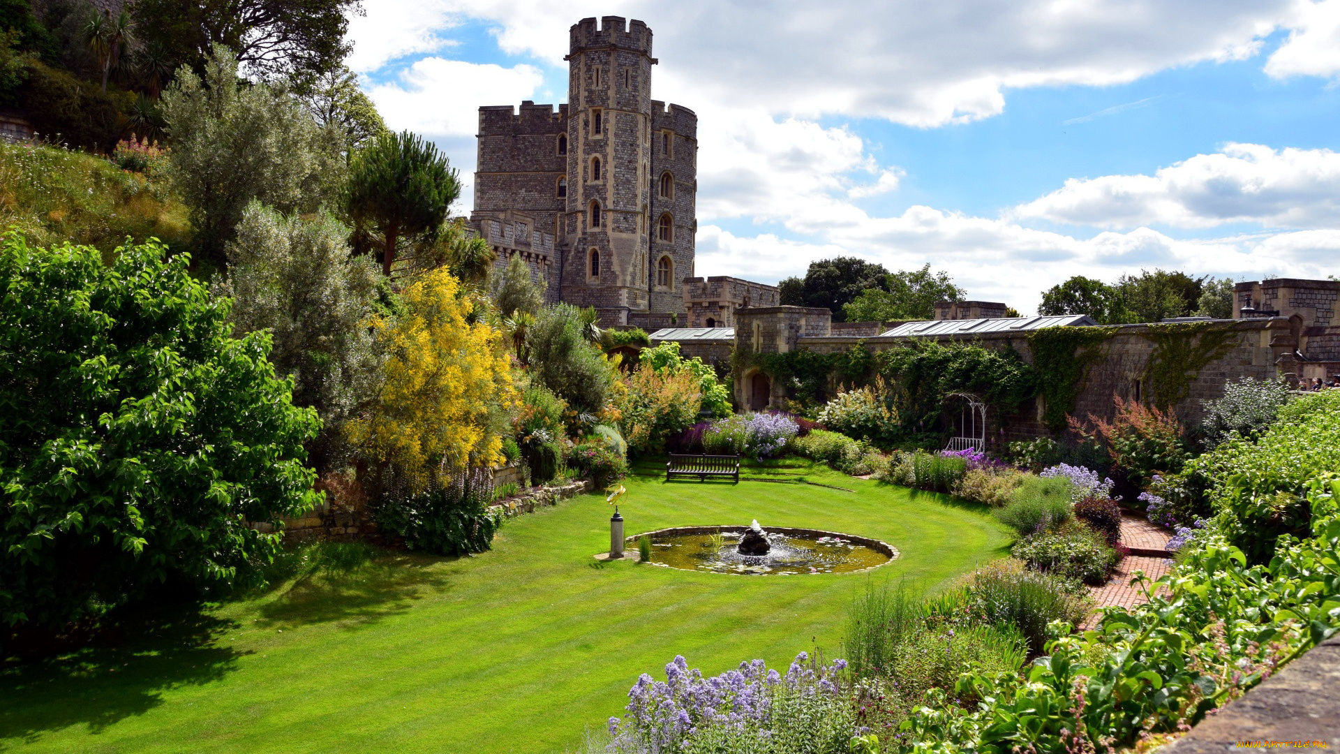 windsor, castle, города, замки, англии, windsor, castle