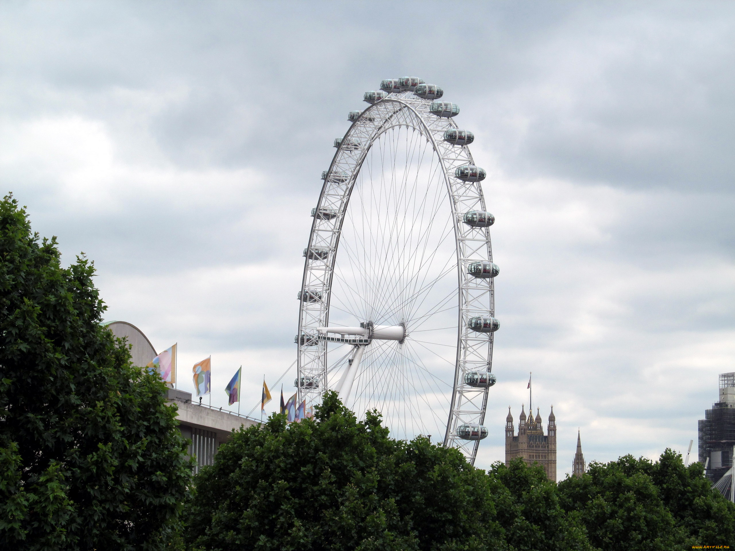 the, london, eye, города, лондон, , великобритания, the, london, eye