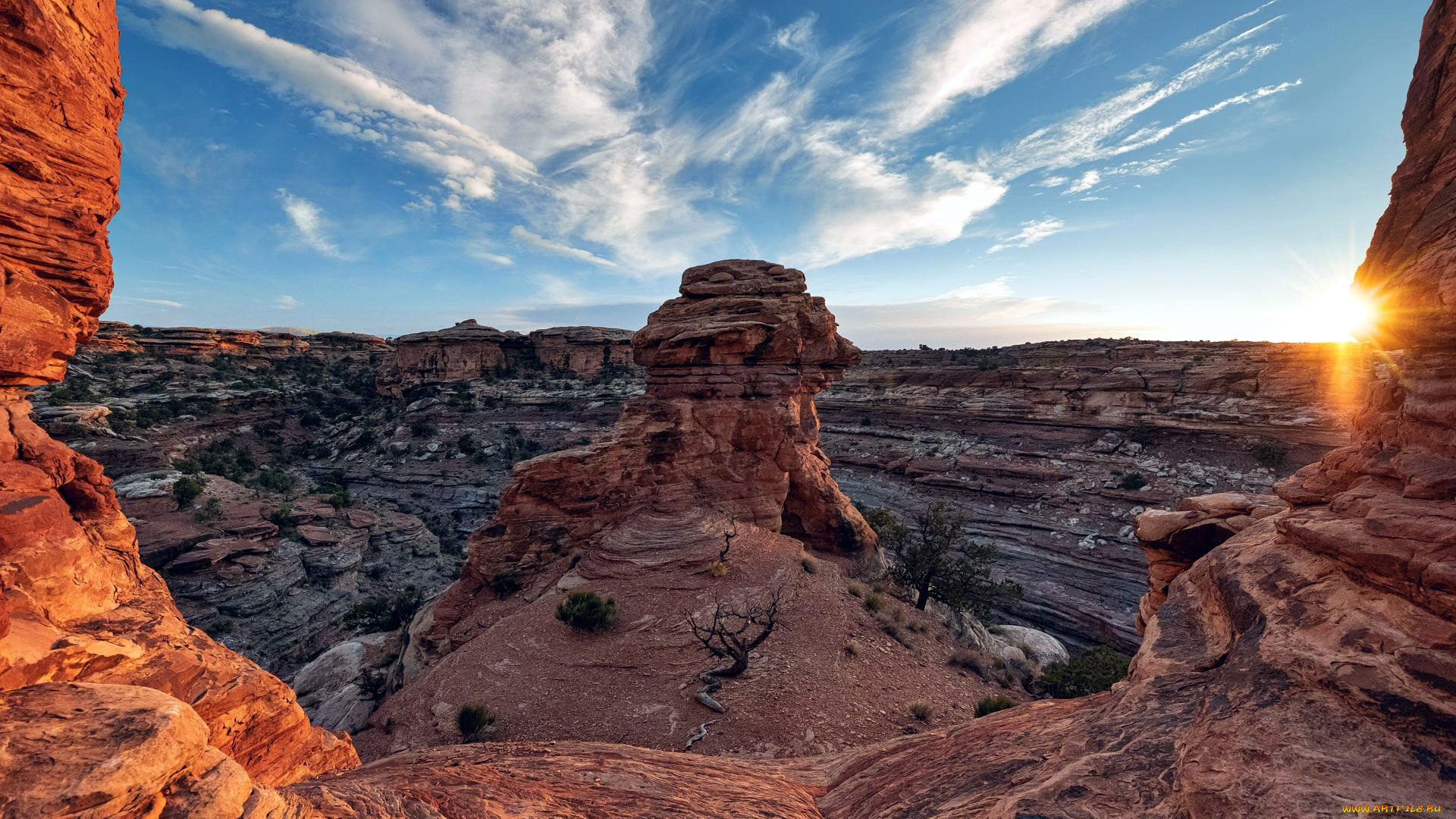 canyonlands, moab, utah, природа, горы