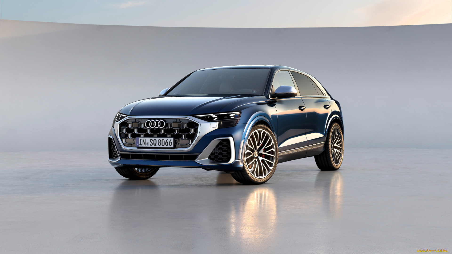 2023, audi, sq8, tfsi, автомобили, audi, синий