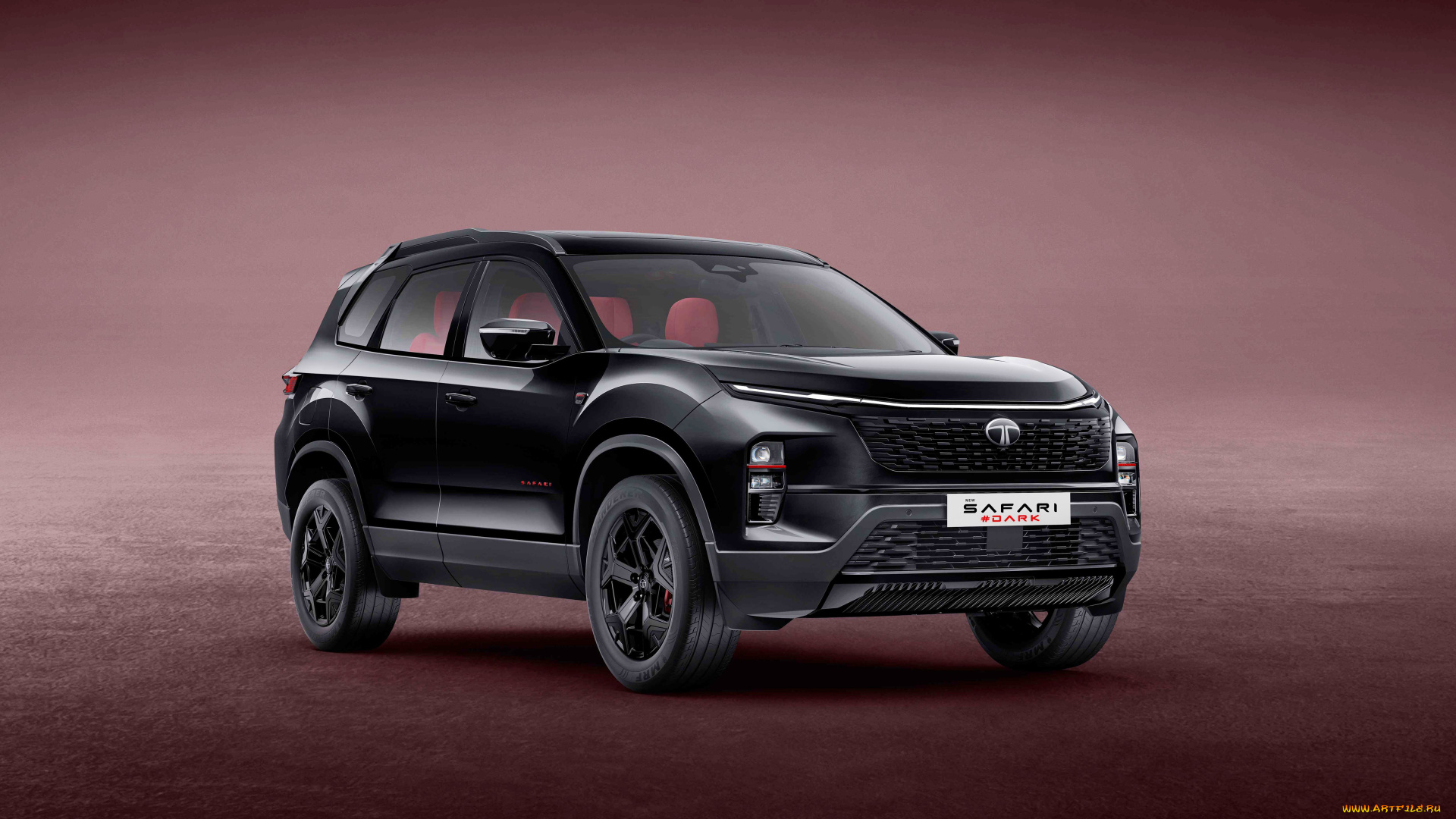 suv, tata, safari, dark, concept, 2024, автомобили, tata, черный