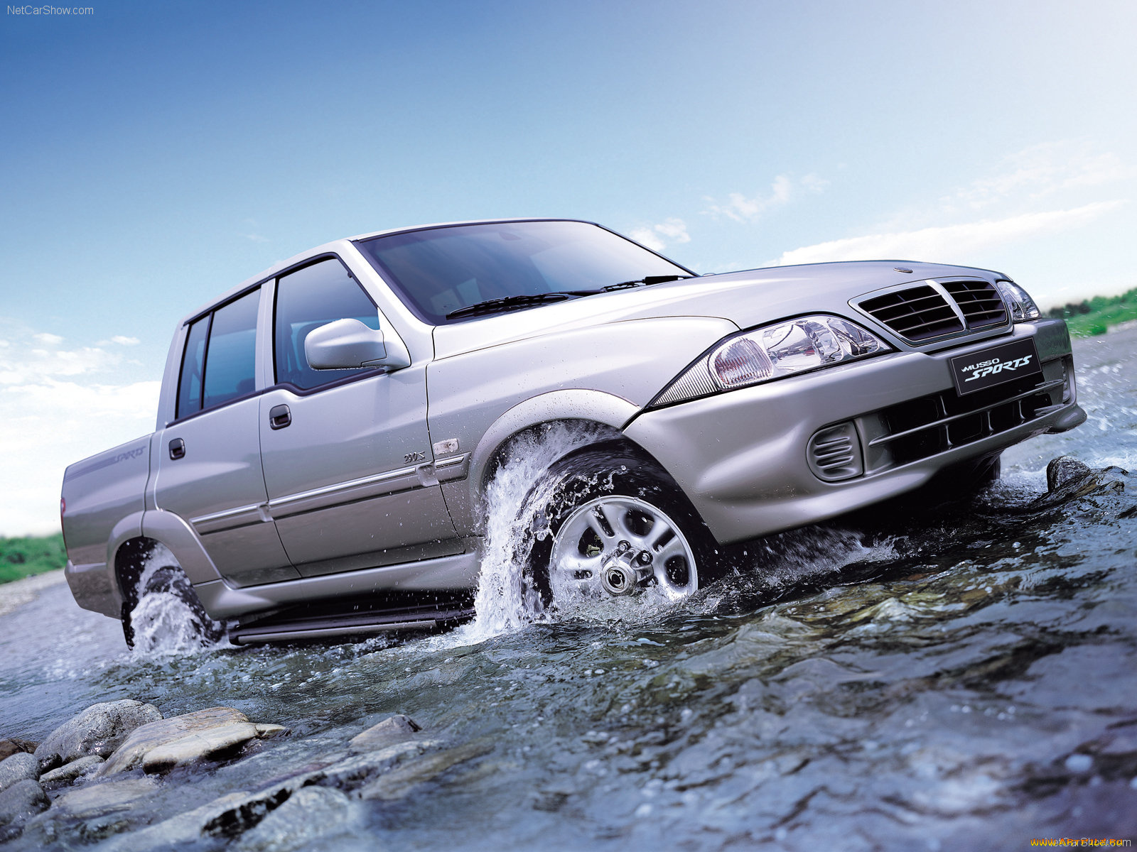 ssangyong, musso, sports, 2005, автомобили, ssang, yong