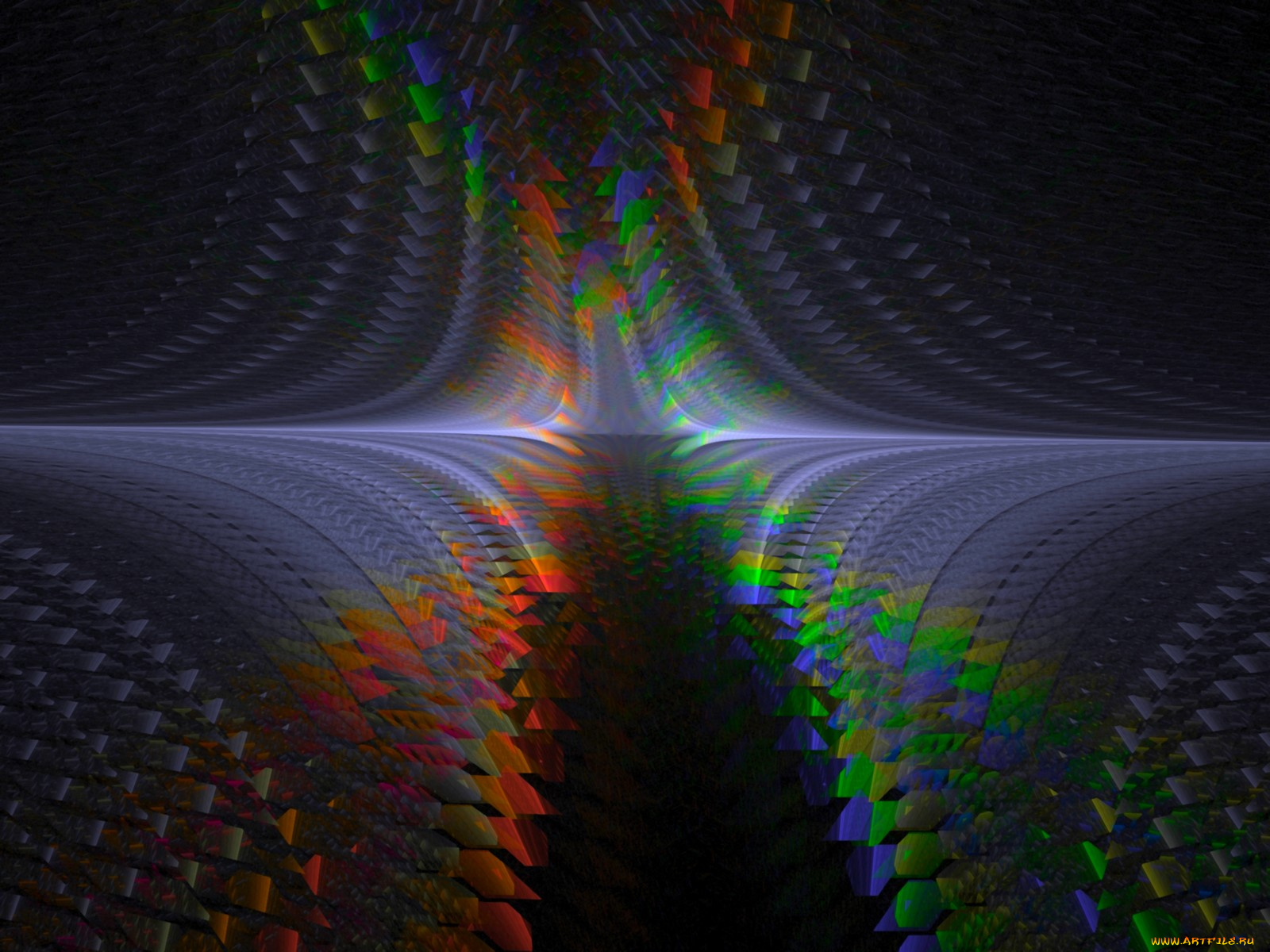 3д, графика, fractal, фракталы, узор, цвета, фон