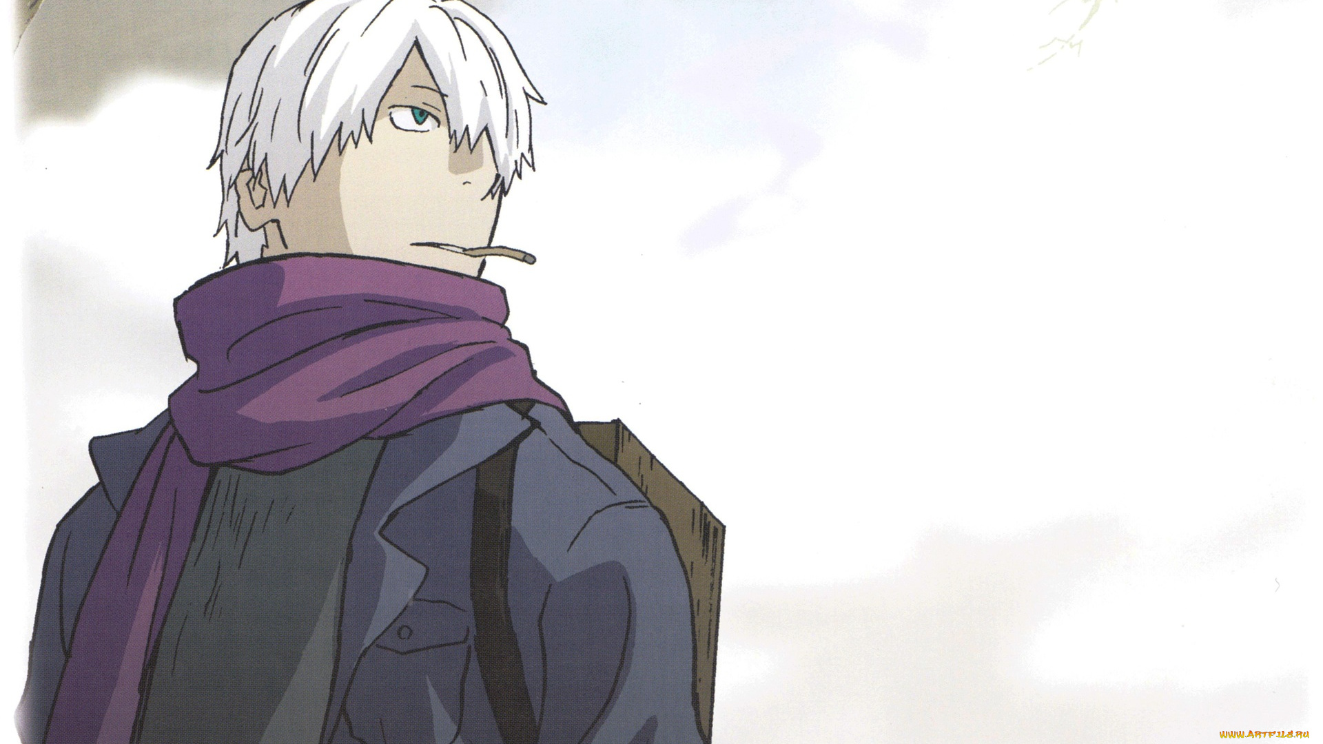 аниме, mushishi, ginko