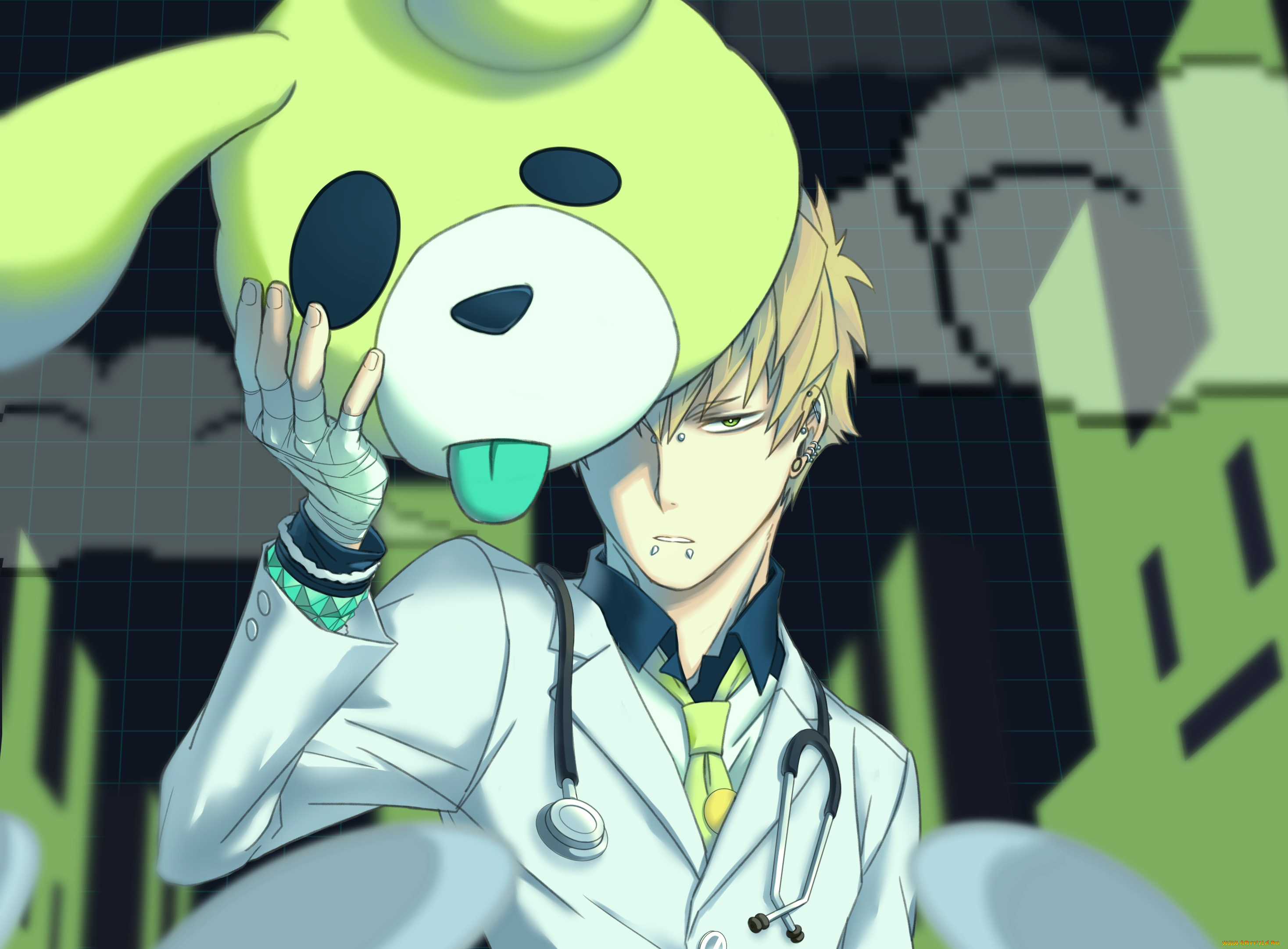 аниме, dramatical, murder, нойз