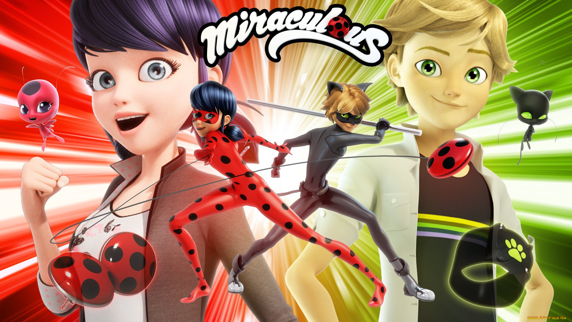 мультфильмы, lady, bug, a, super-ko&, 269, ka, супер, герой, miraculous, iadybug, божья, коровка