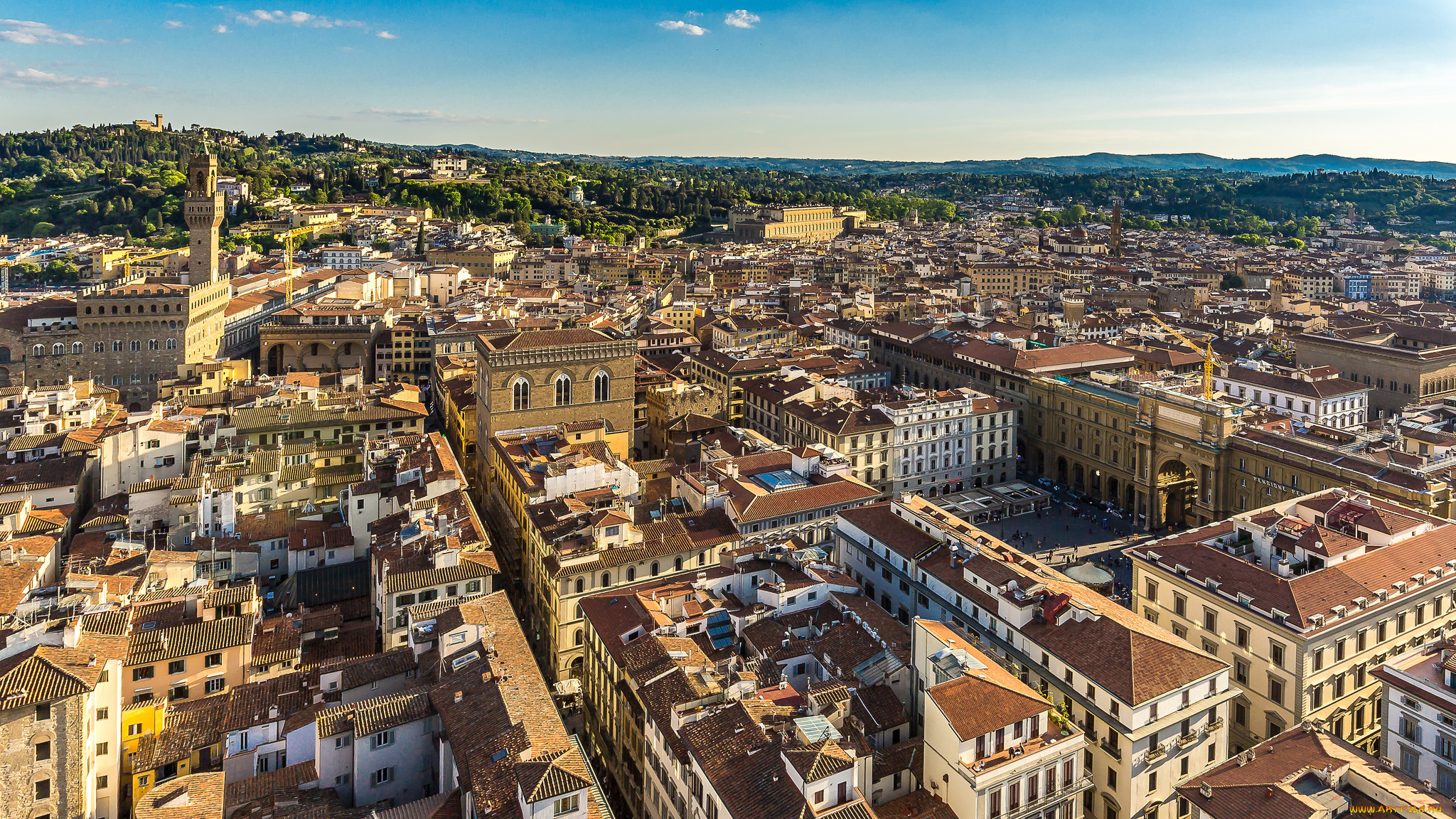 florence, города, флоренция, , италия, простор