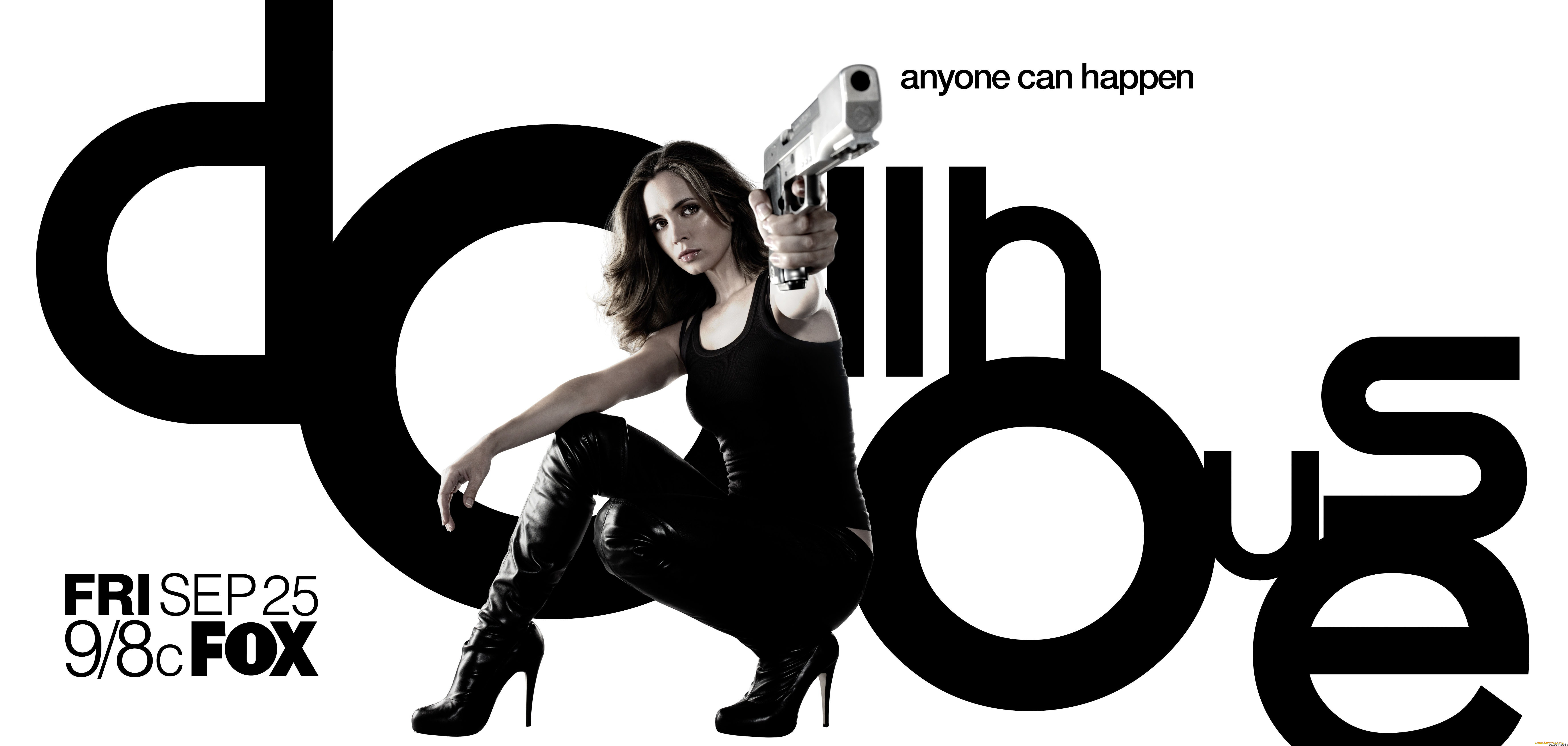 dollhouse, , сериал, 2009, –, 2010, кино, фильмы, dollhouse, элиза, душку, кукольный, дом, актриса, пистолет, девушки, с, оружием, модель, знаменитость, фантастика, триллер, драма, детектив, каблуки, сериал