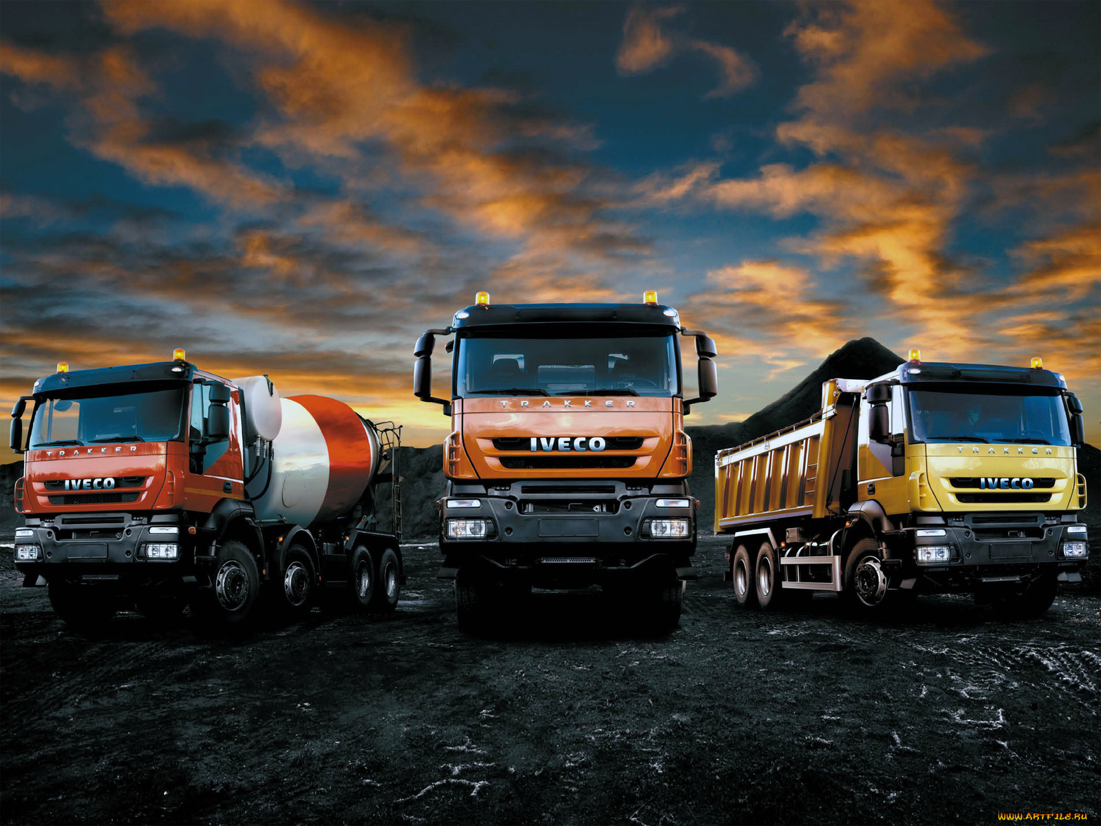 автомобили, iveco, trakker