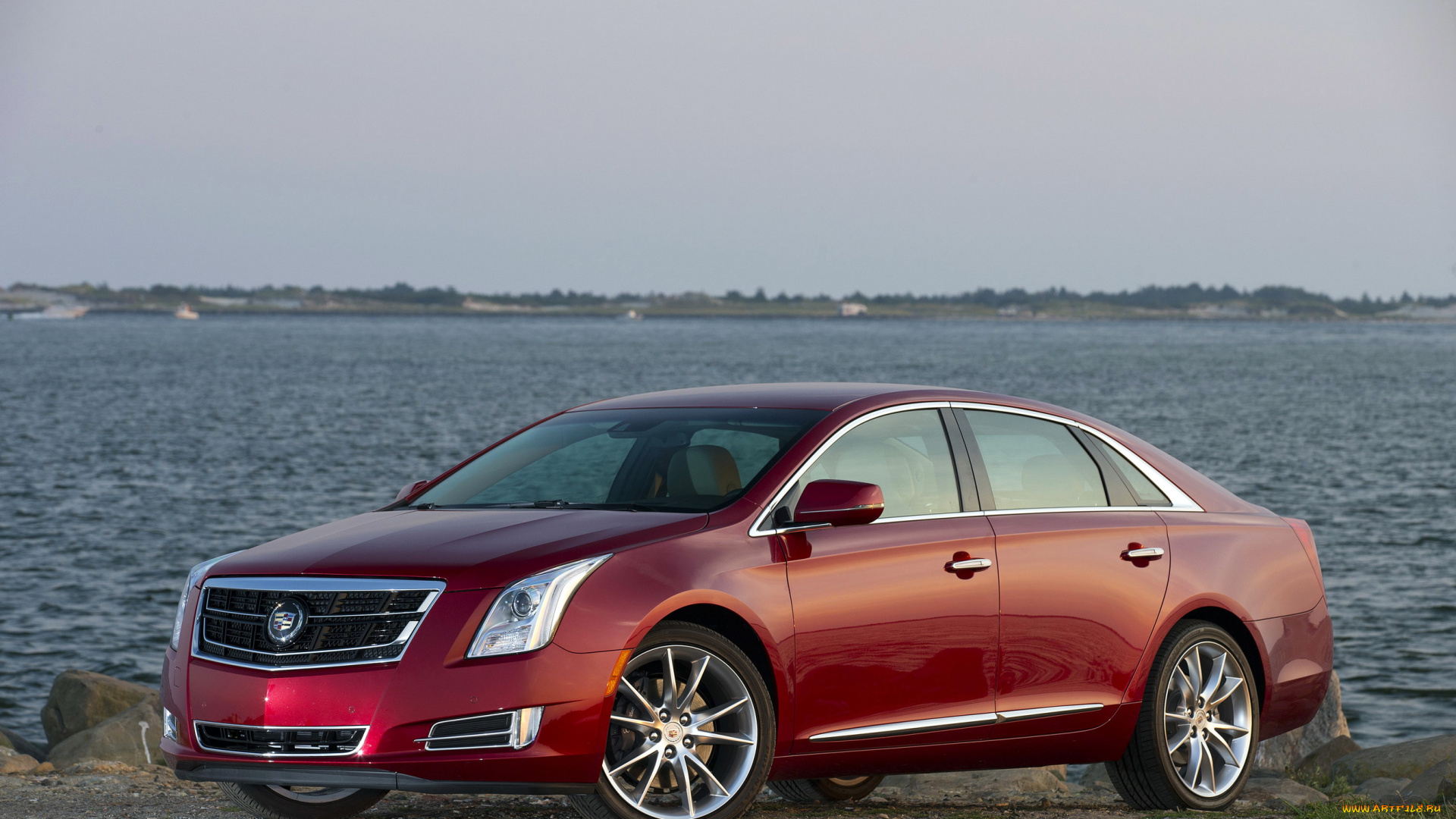 2014, cadillac, xts, vsport, twin, turbo, v6, автомобили, море