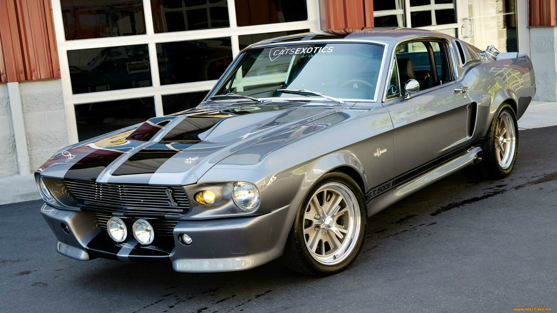 автомобили, mustang, shelby, 1968, ford, eleanor, gt500e
