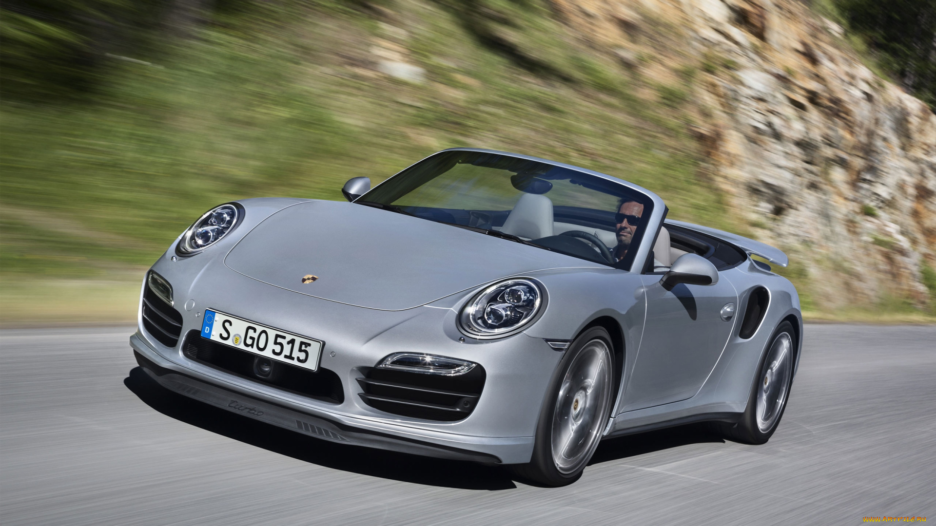 porsche, 911, 991, turbo, cabriolet, автомобили, dr, ing, h, c, f, ag, германия, спортивные, элитные