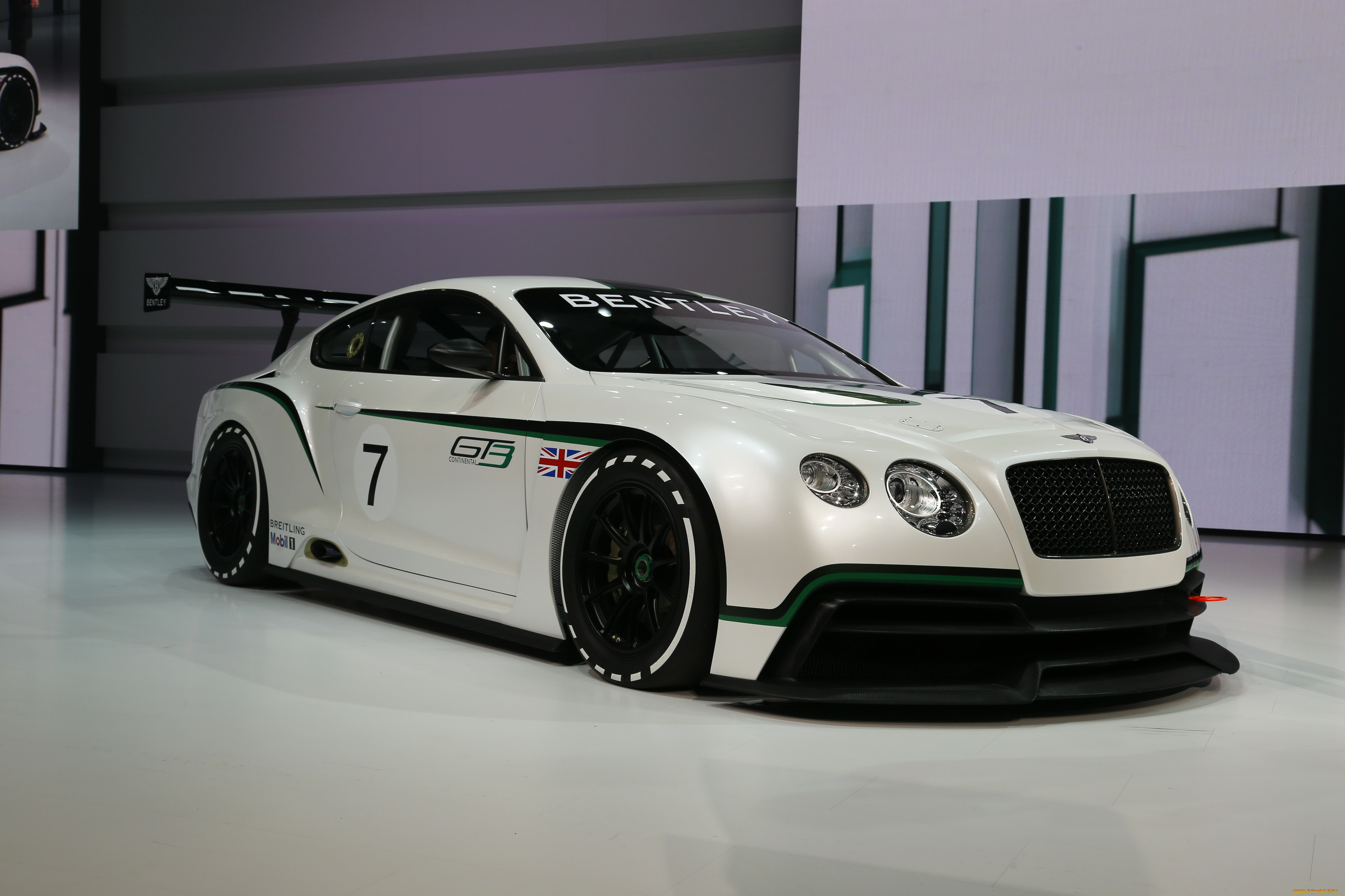 2012, bentley, continental, gt3, автомобили