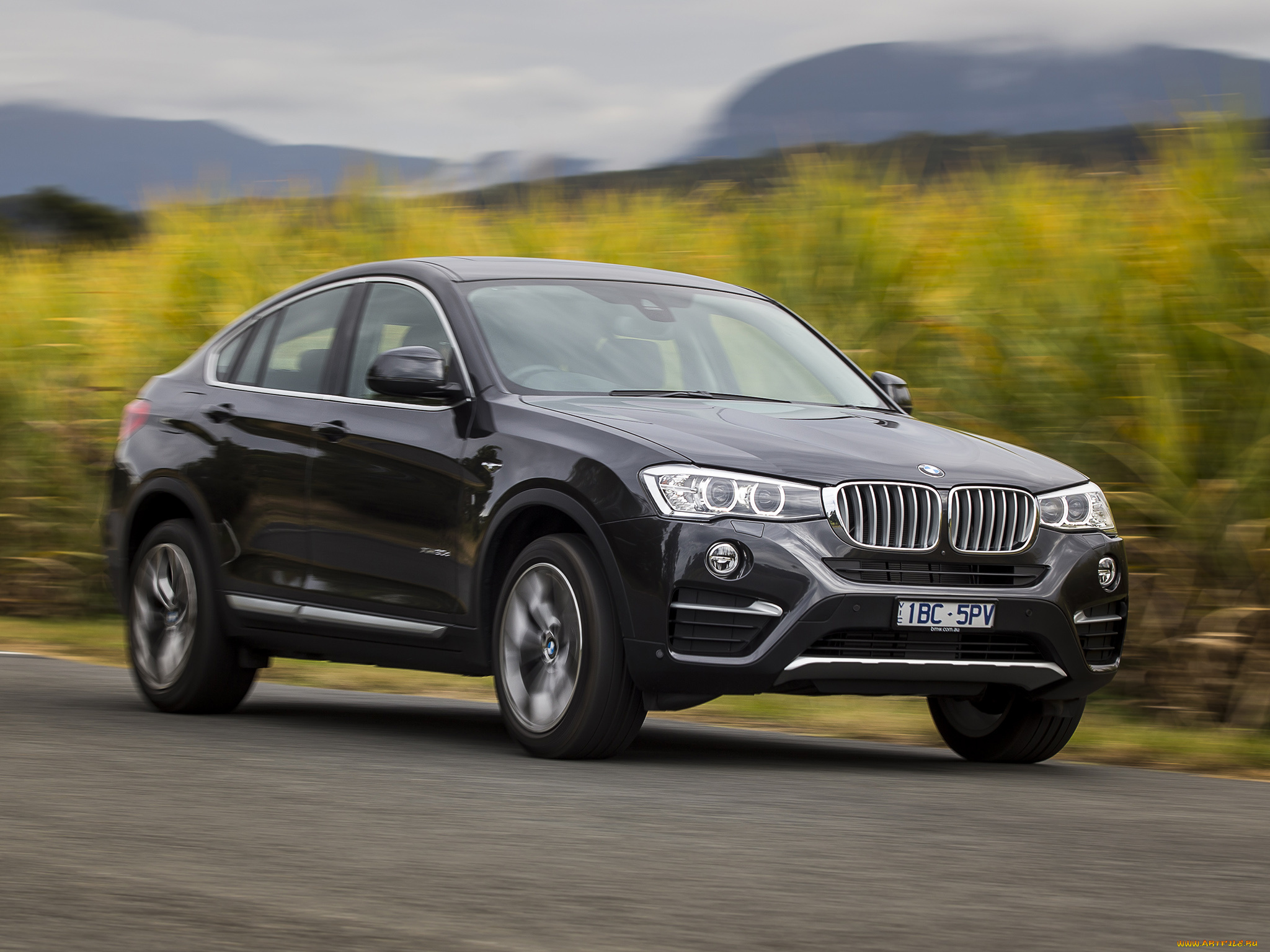 автомобили, bmw, темный, 2014г, f26, xdrive30d, au-spec, x4