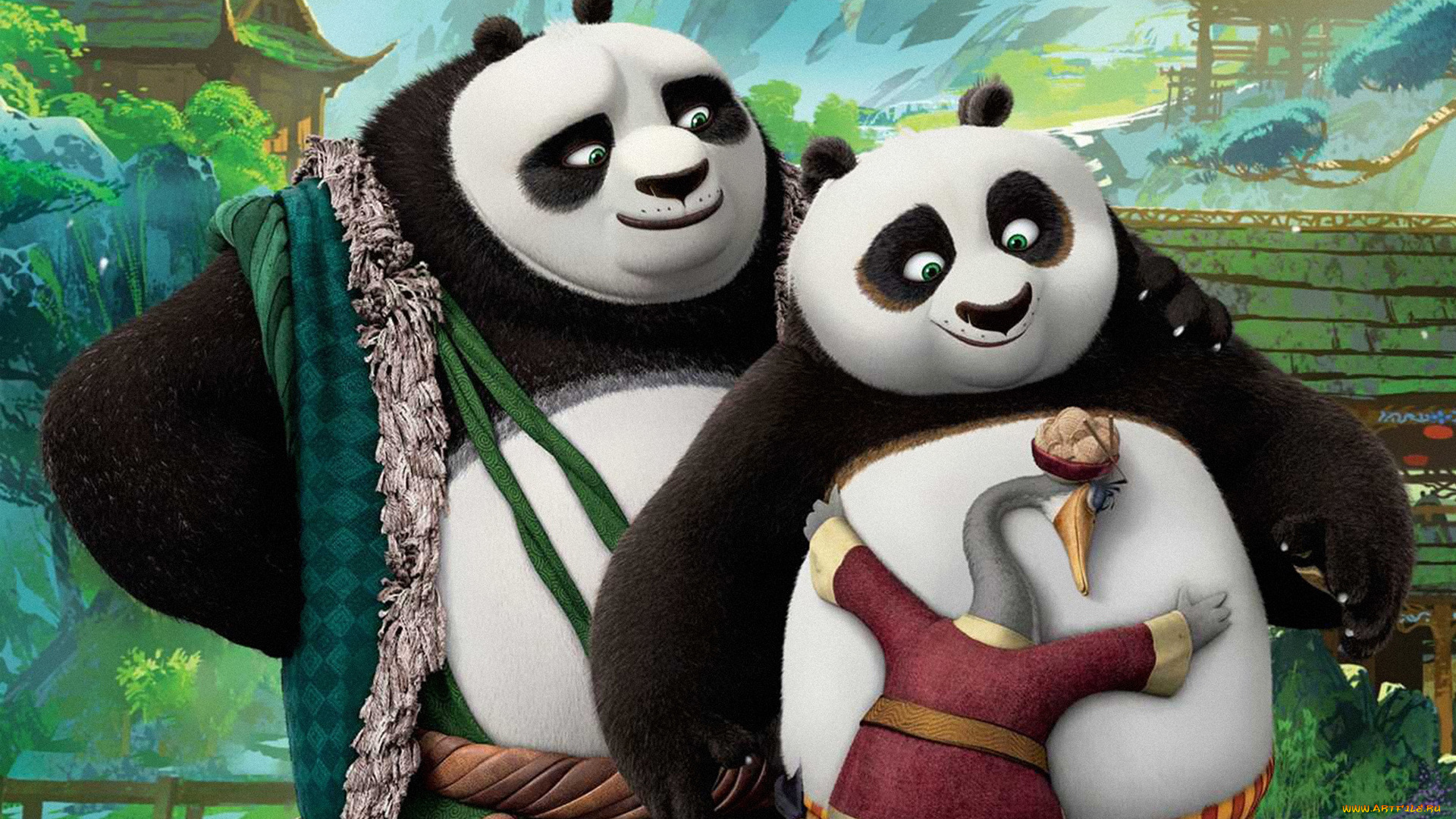 мультфильмы, kung, fu, panda, 3, панды, мультфильм, 3, kung, fu, panda