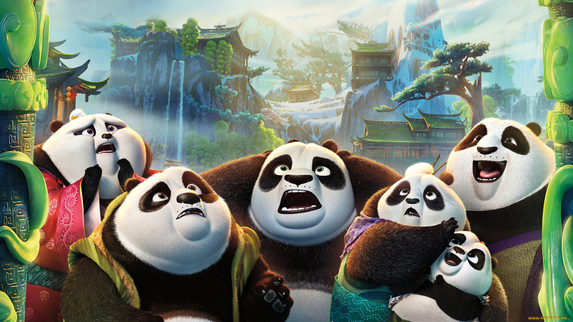 мультфильмы, kung, fu, panda, 3, панды, мультфильм, 3, kung, fu, panda