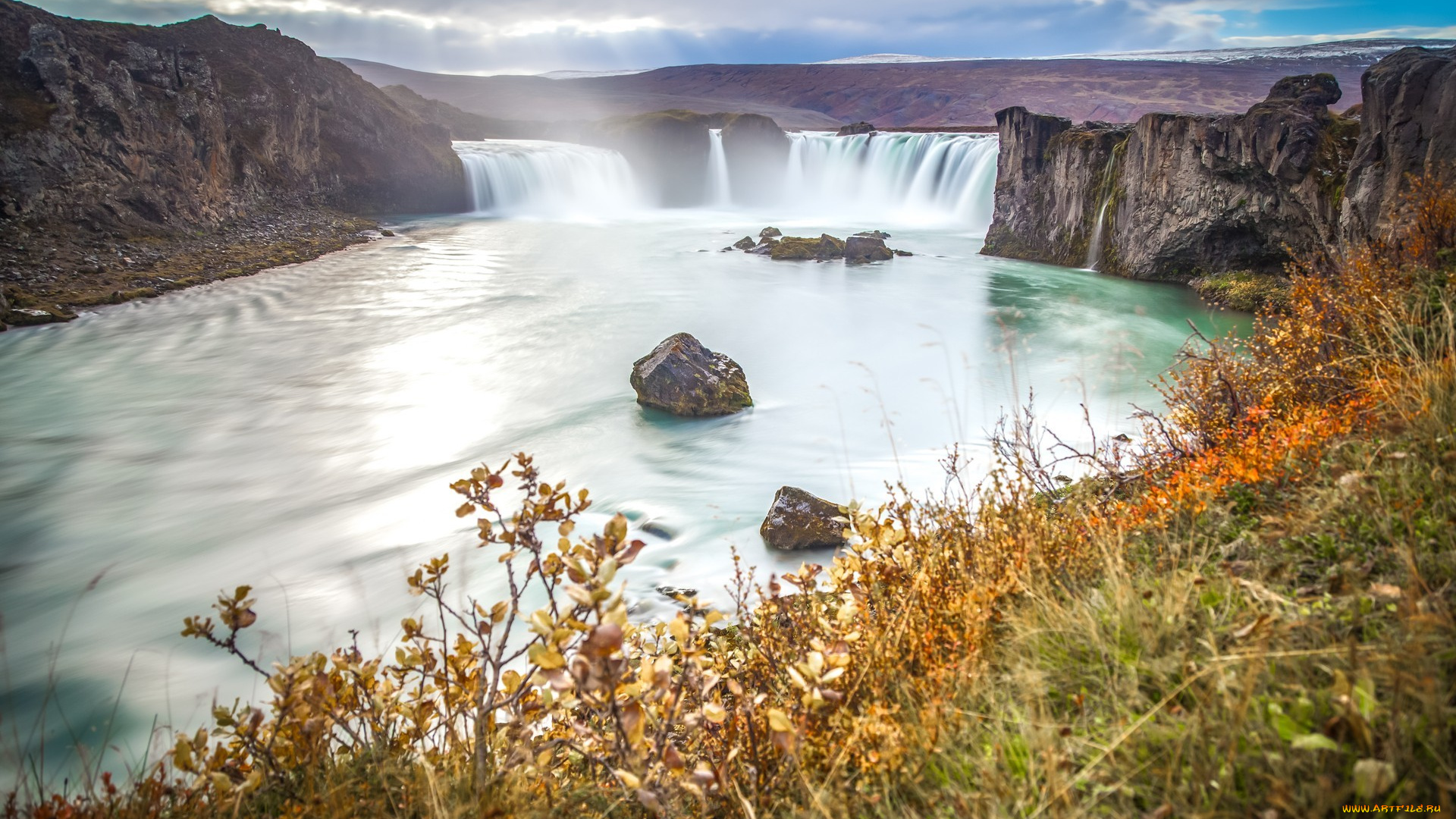 природа, водопады, водопад, исландия, water, waterfall, iceland, nature, вода