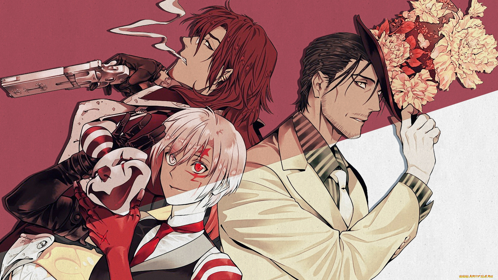 аниме, , <b>gray</b>-man, allen, walker, парень, воин, экзорцист, tyki, mikk, cros...