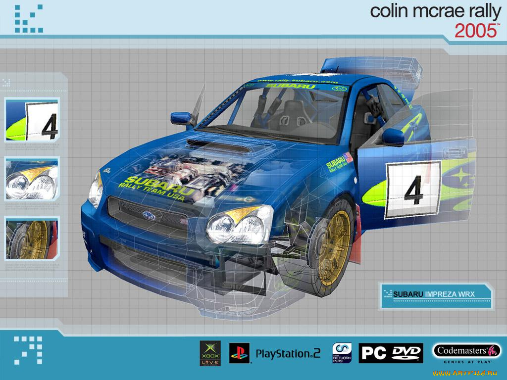 видео, игры, colin, mcrae, rally