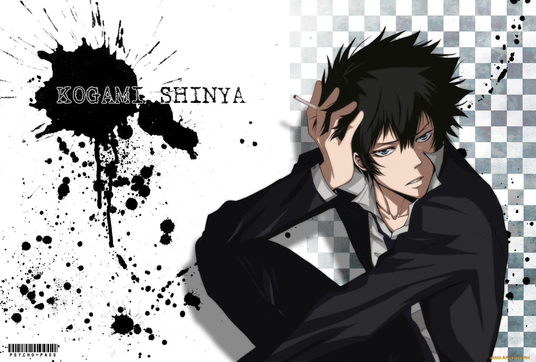 psycho, pass, аниме, kogami, psycho-pass, shinya, психопаспорт