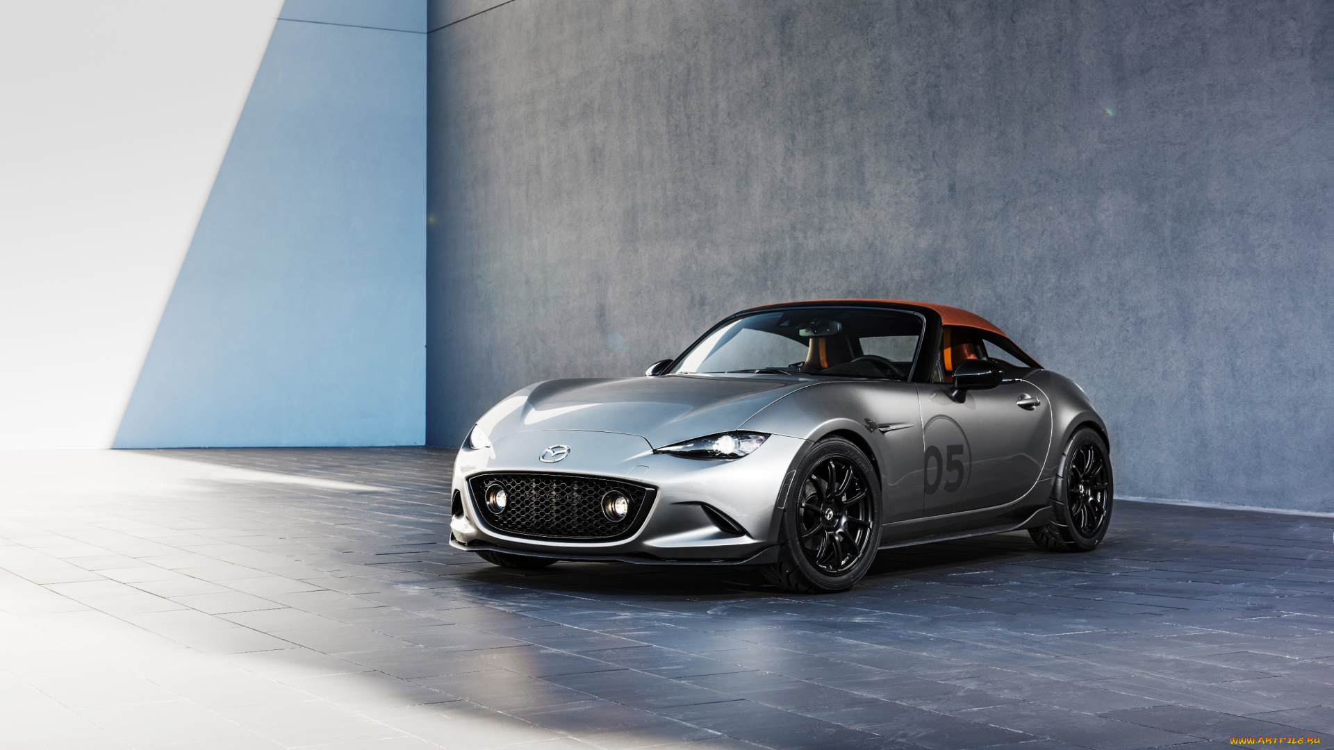 автомобили, mazda, mx-5, spyder, concept, 2015г