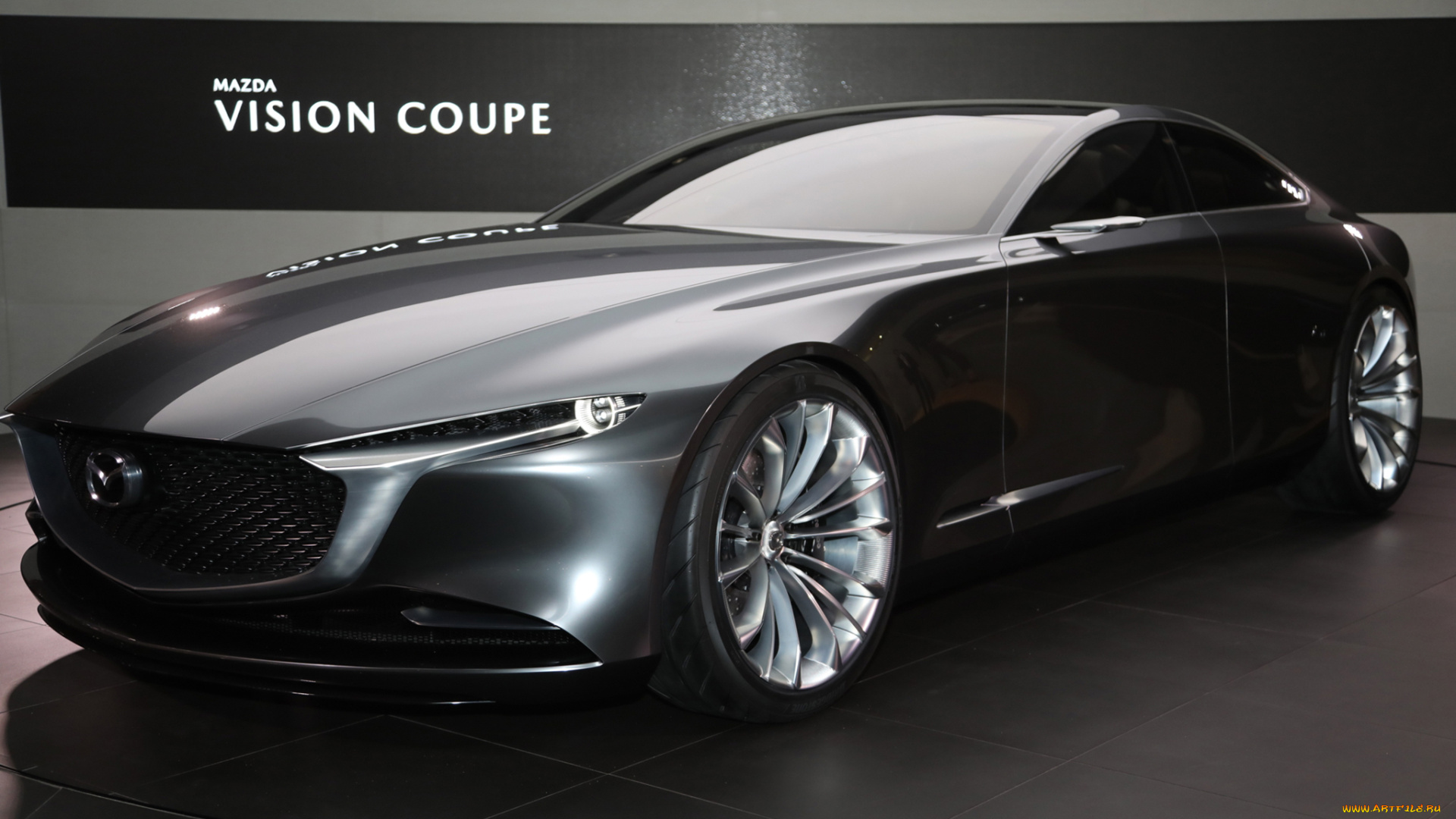 mazda, vision, coupe, concept, 2017, автомобили, mazda, vision, coupe, concept, 2017