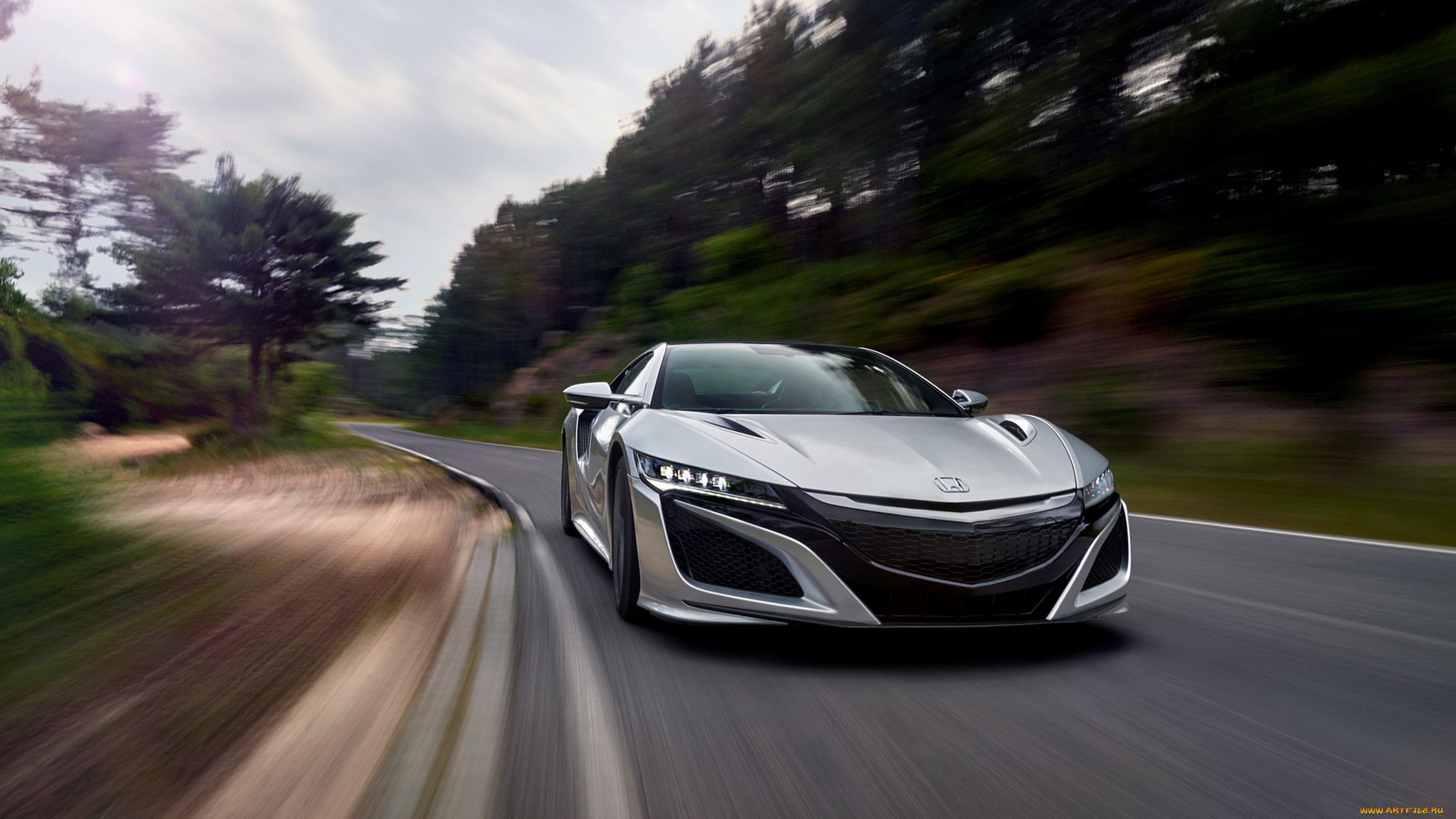 honda, nsx, 2017, автомобили, honda, nsx, 2017, металлик