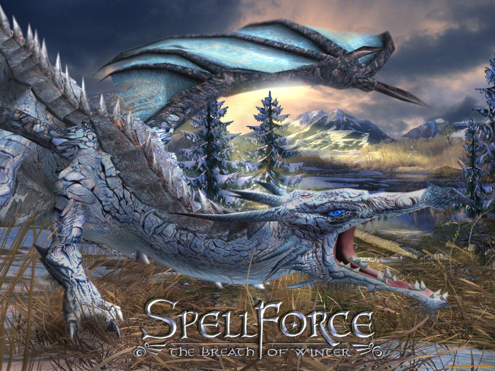 видео, игры, spellforce, the, breath, of, winter