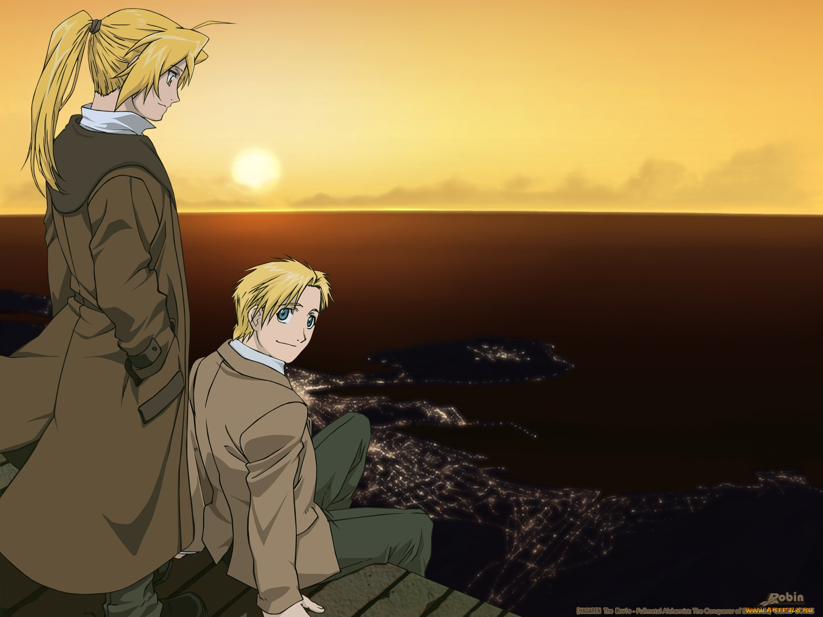 аниме, fullmetal, alchemist