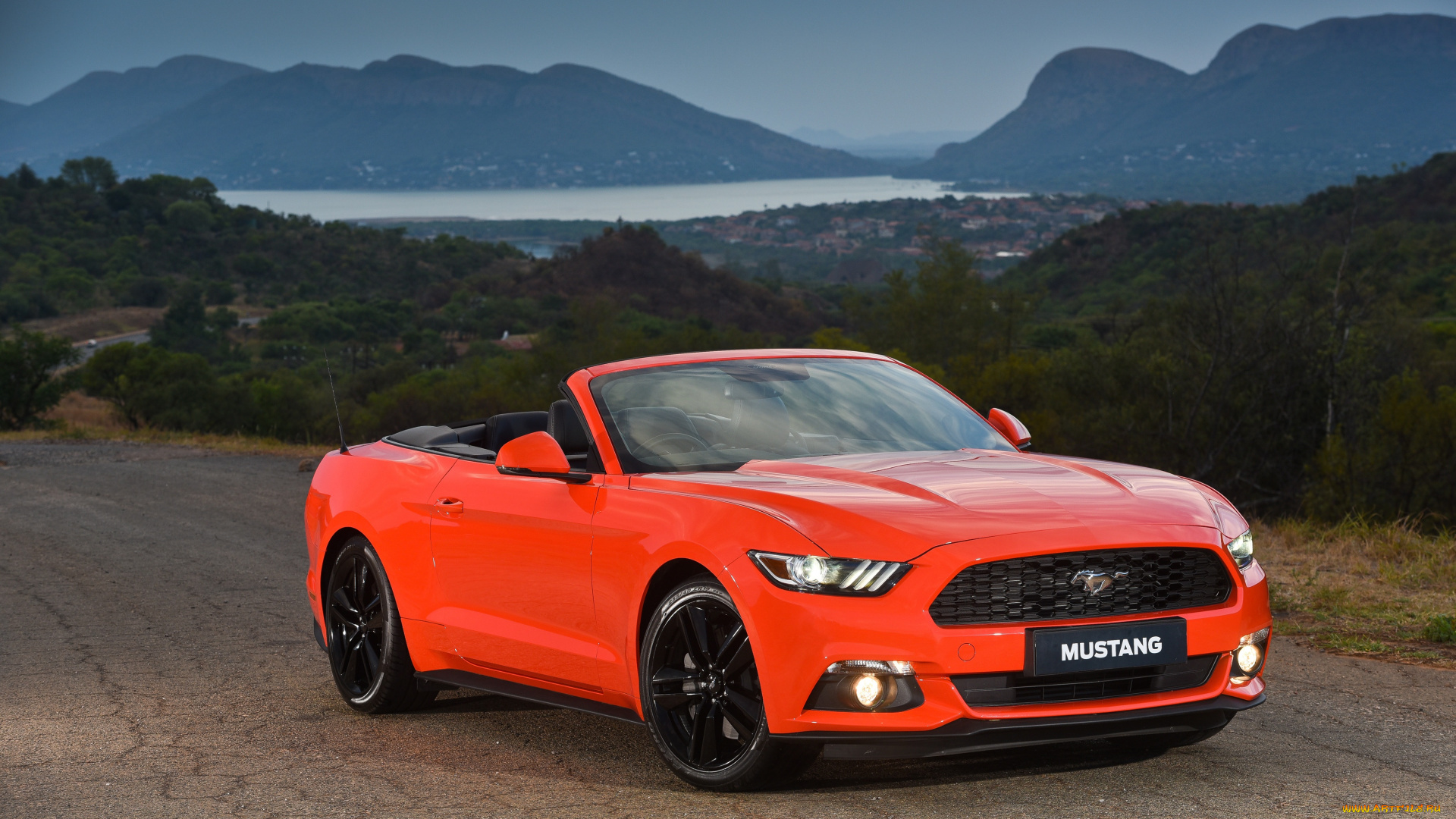 автомобили, ford, 2015г, mustang, za-spec, convertible, ecoboost