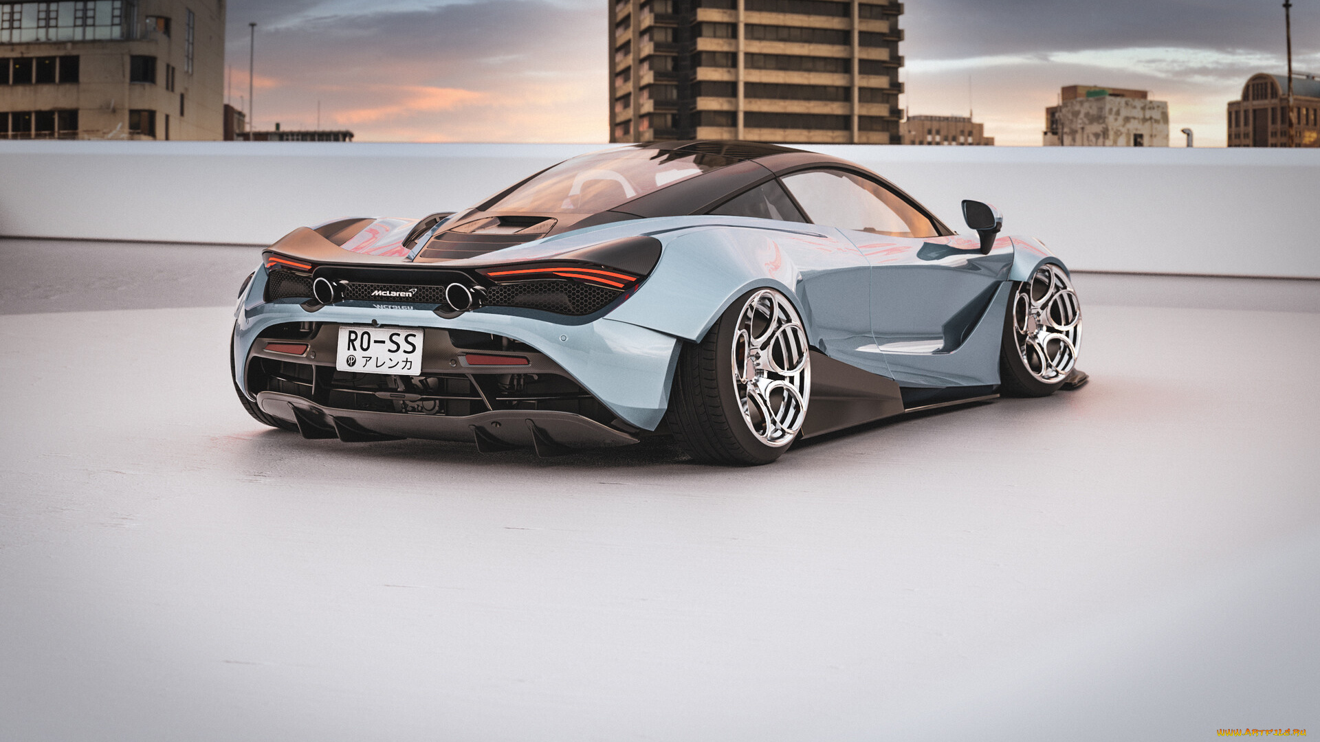 mclaren, 720s, widebody, автомобили, виртуальный, тюнинг, mclaren, 720s, widebody, современная, классика, элегантность, и, мощь