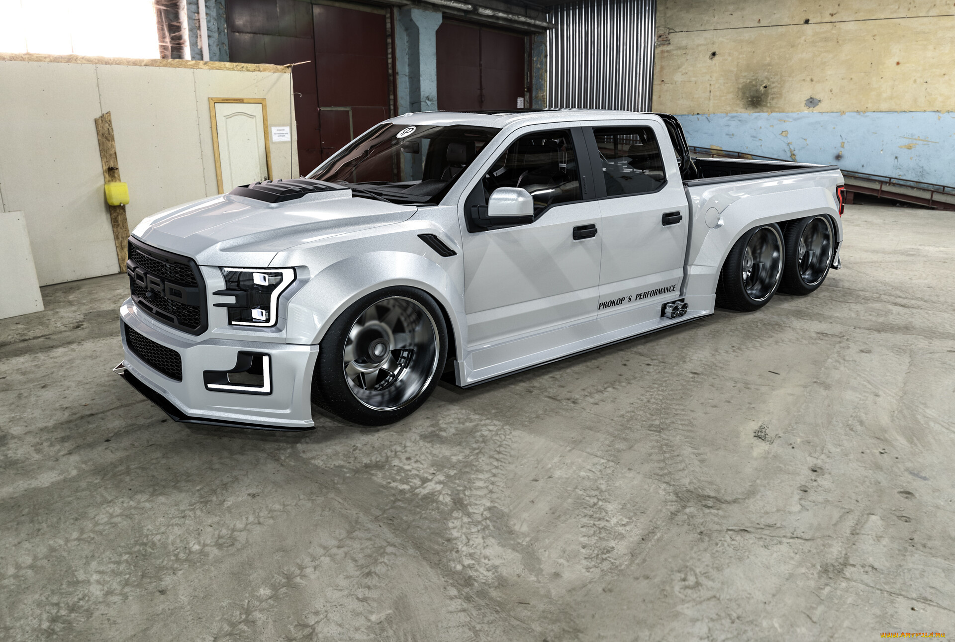 ford, hennesey, velociraptor, slammed, автомобили, виртуальный, тюнинг, ford, hennesey, velociraptor, slammed, ух, какаую, грязь, он, тварить, умеет, мама, родная